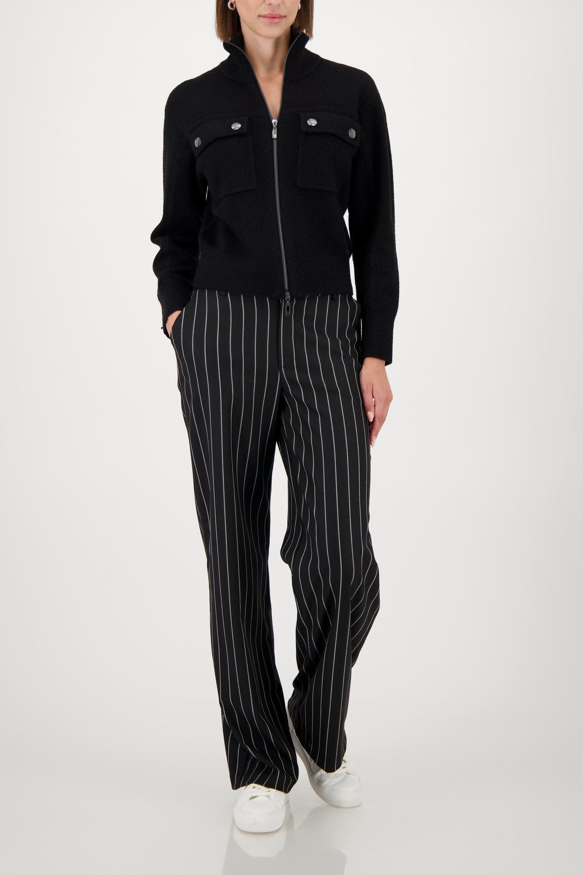 Strickjacke (Schwarz)