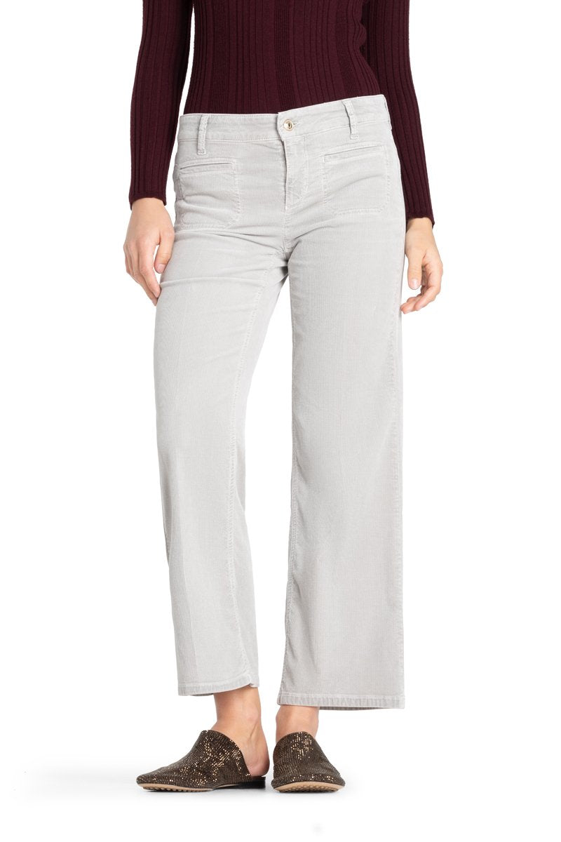 Tess wide leg short (Gentle Grey)