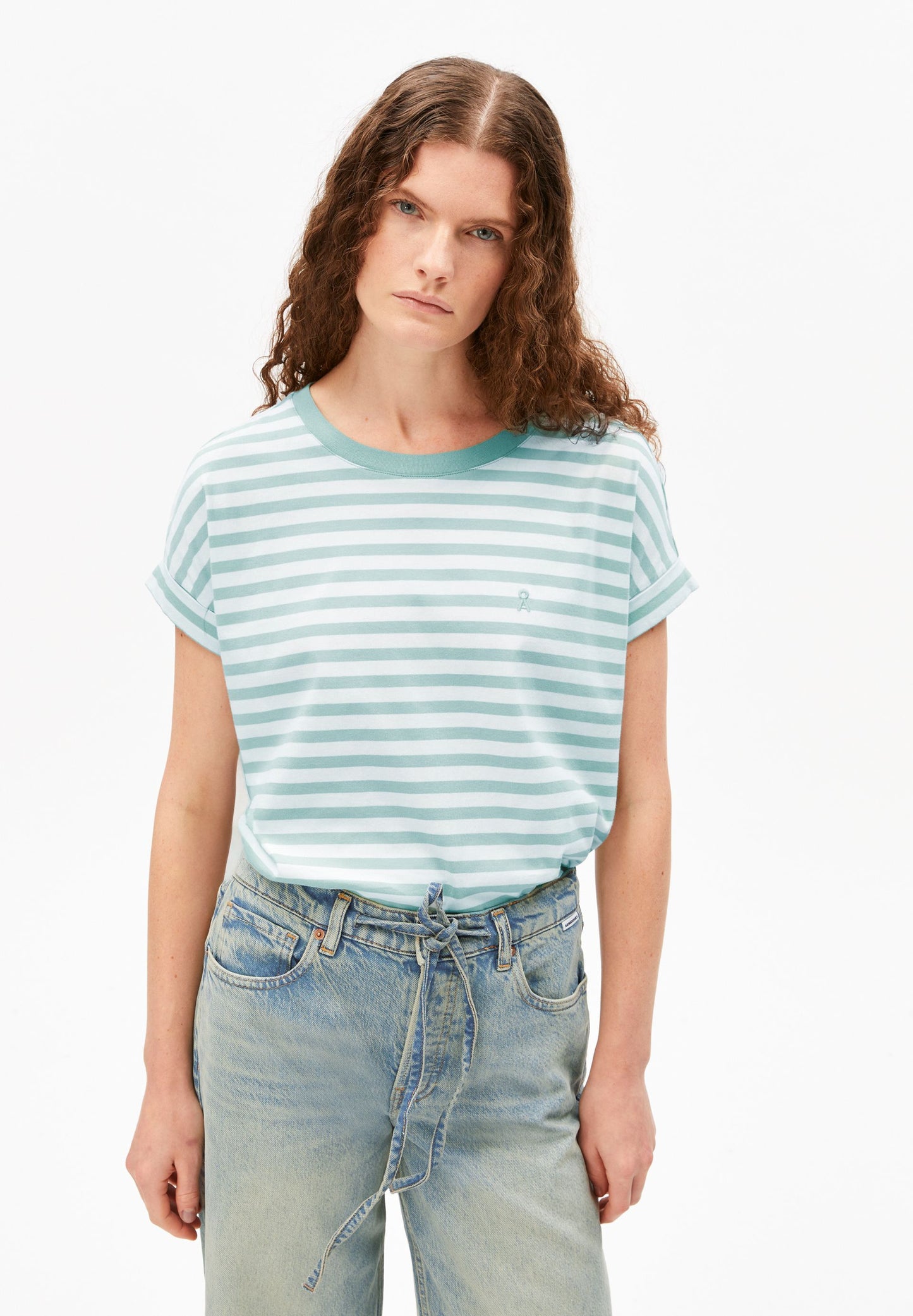 Idaara Stripe T-shirt (White-foam)