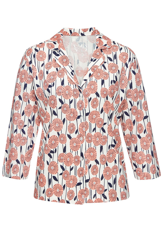 Vivance Dreams VD 3/4 Classic Shirt (Flower Aop)