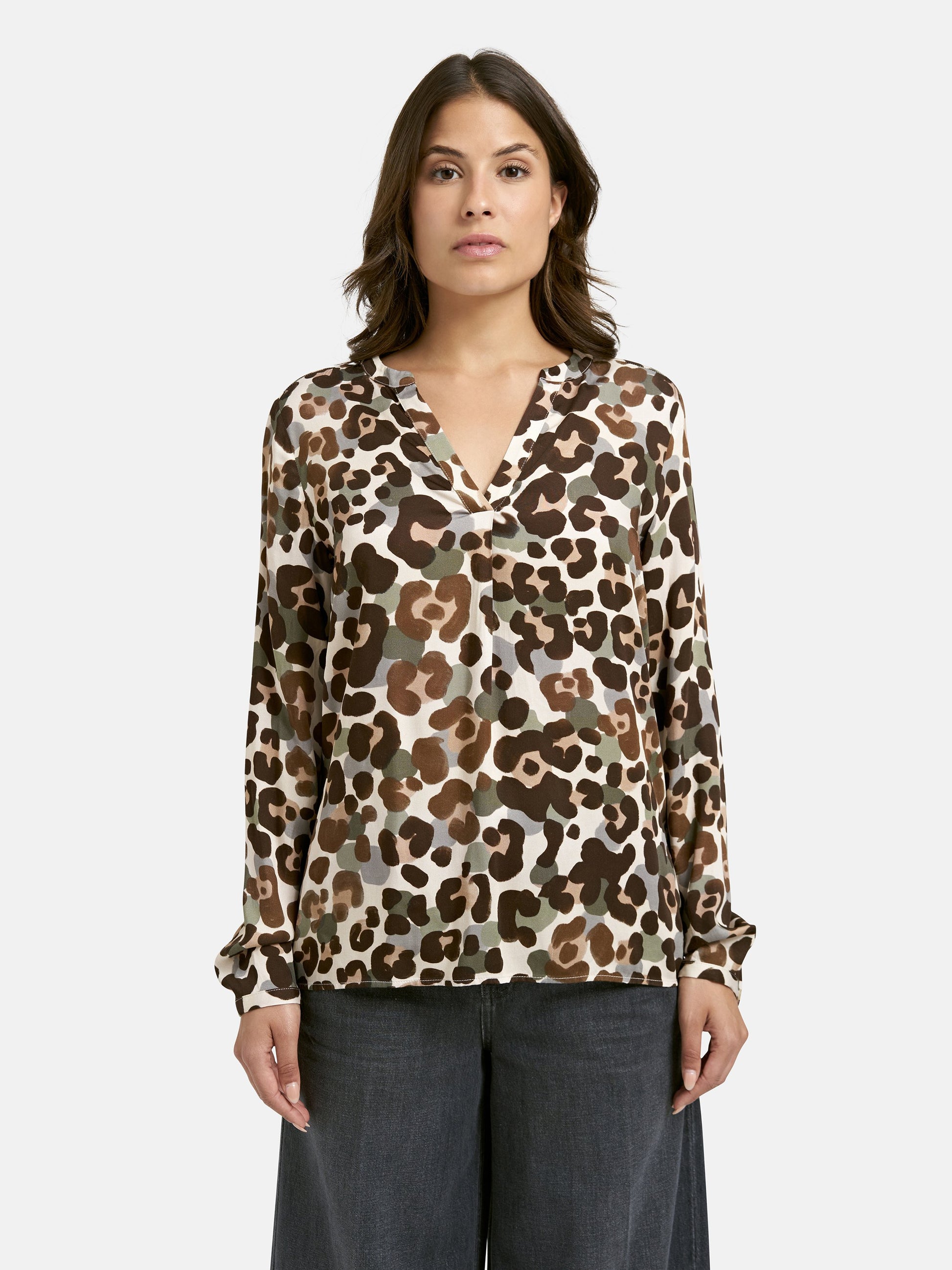 Vince Blouse (Choco Print)