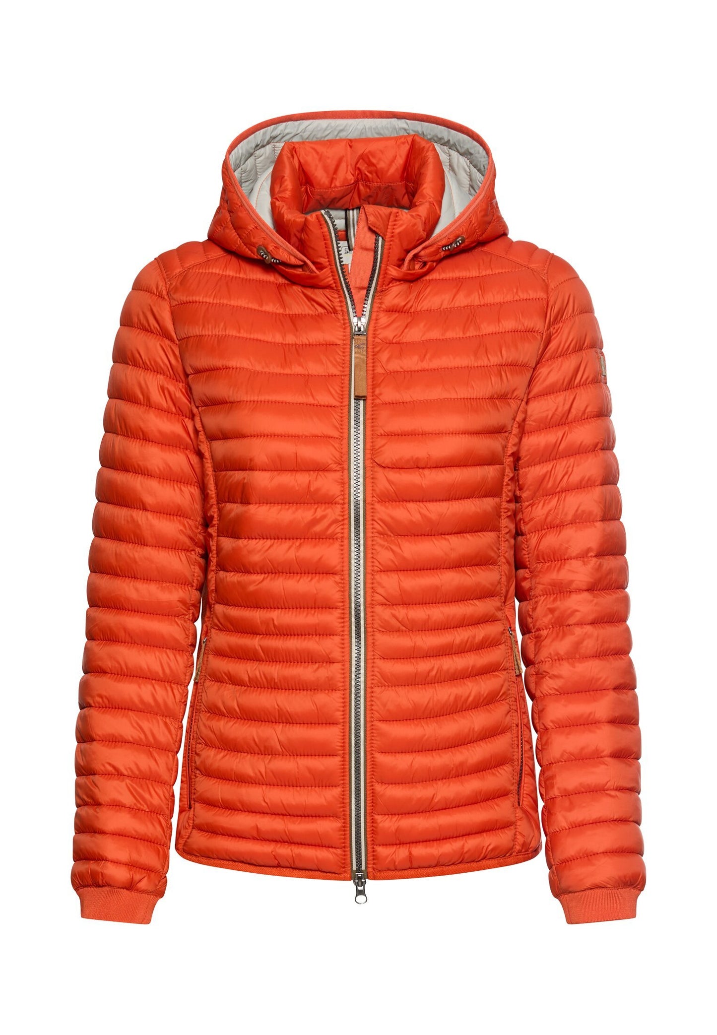 Winddichte Jacke mit seitlichem Strick-Einsatz (Pumpkin)