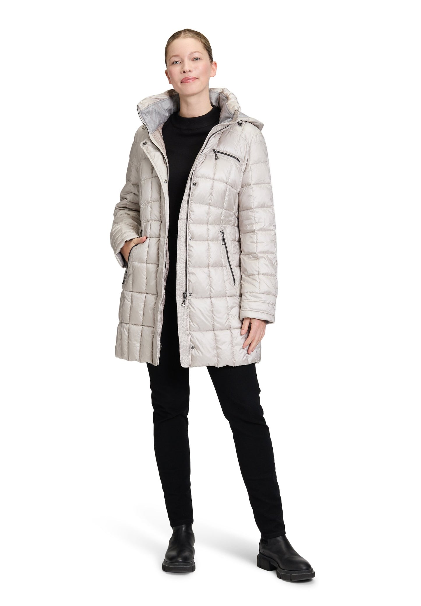 Steppjacke (Light Beige)