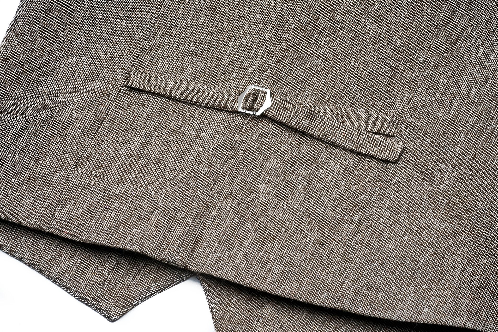 Set Weste,Fliege+Einstecktuch (Beige)