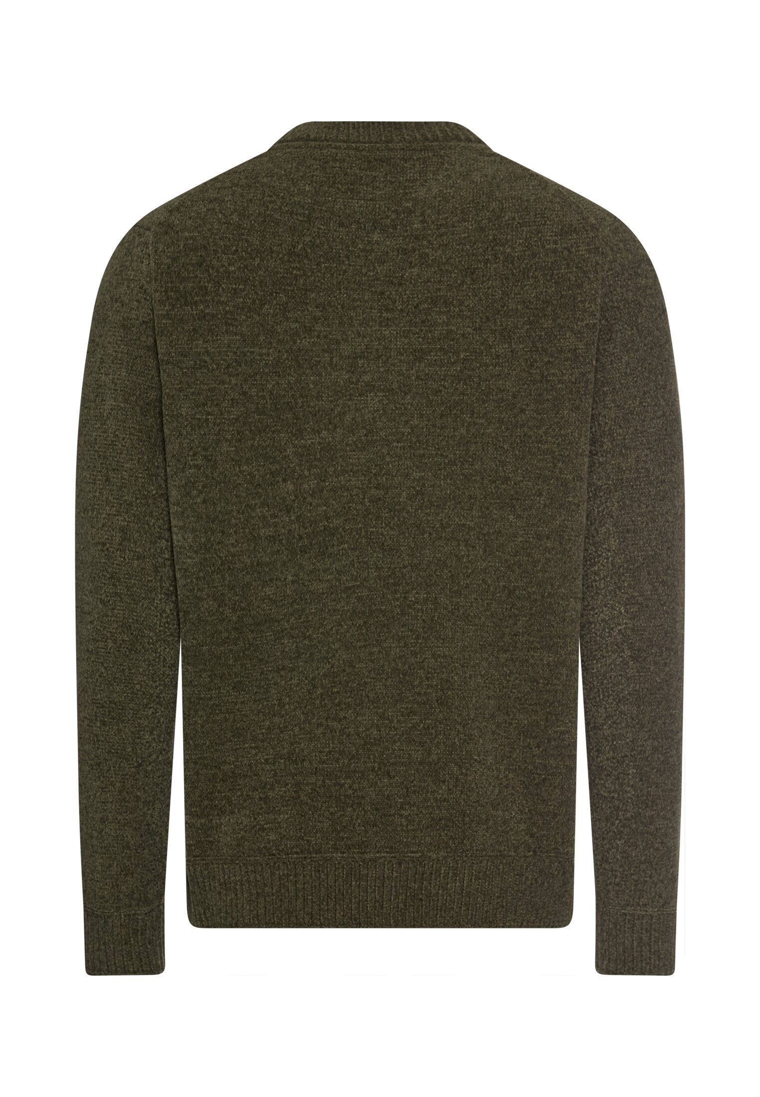 Pullover mit Rundhalskragen (Forest Green)