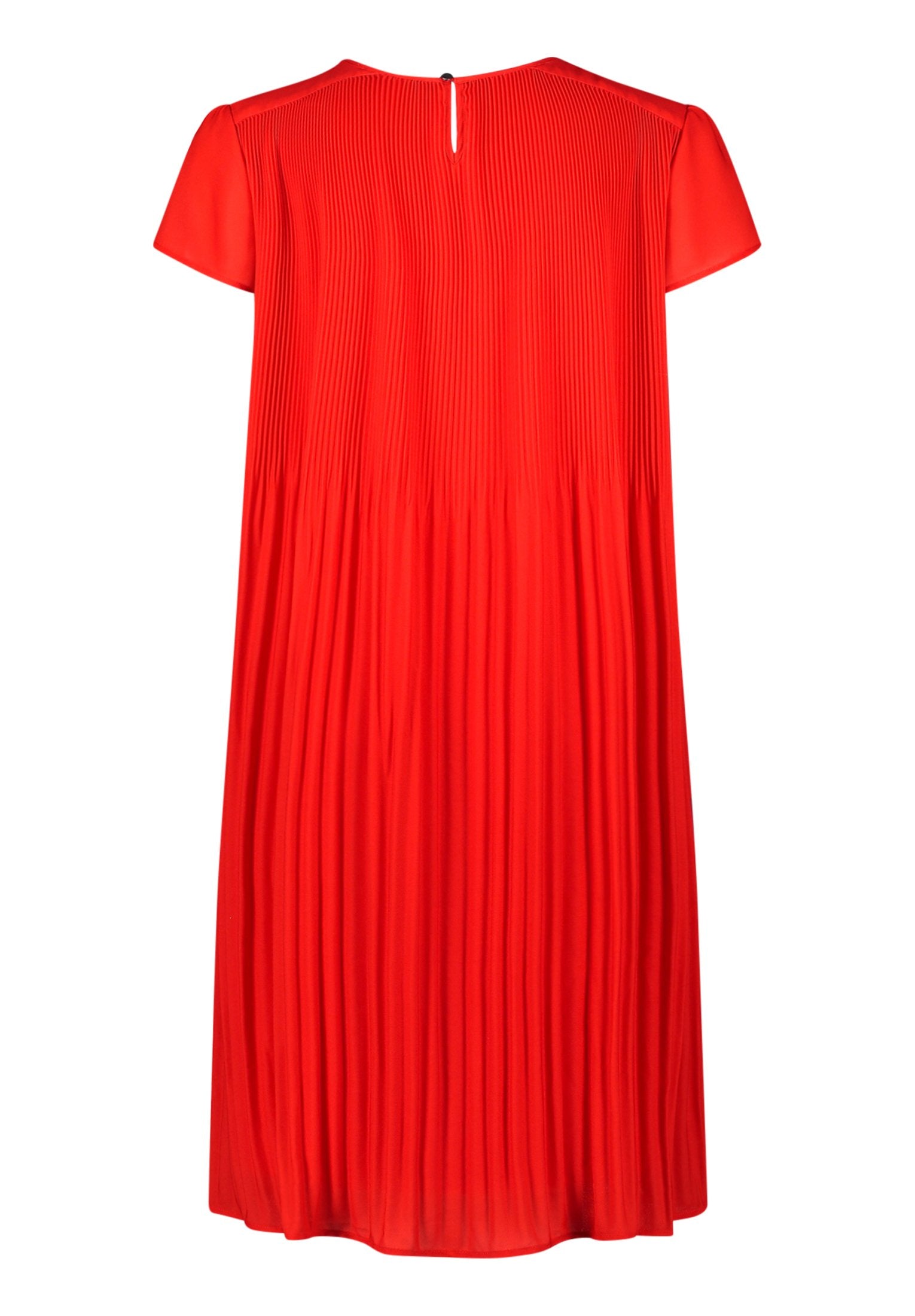 Plisseekleid (Red/pink)