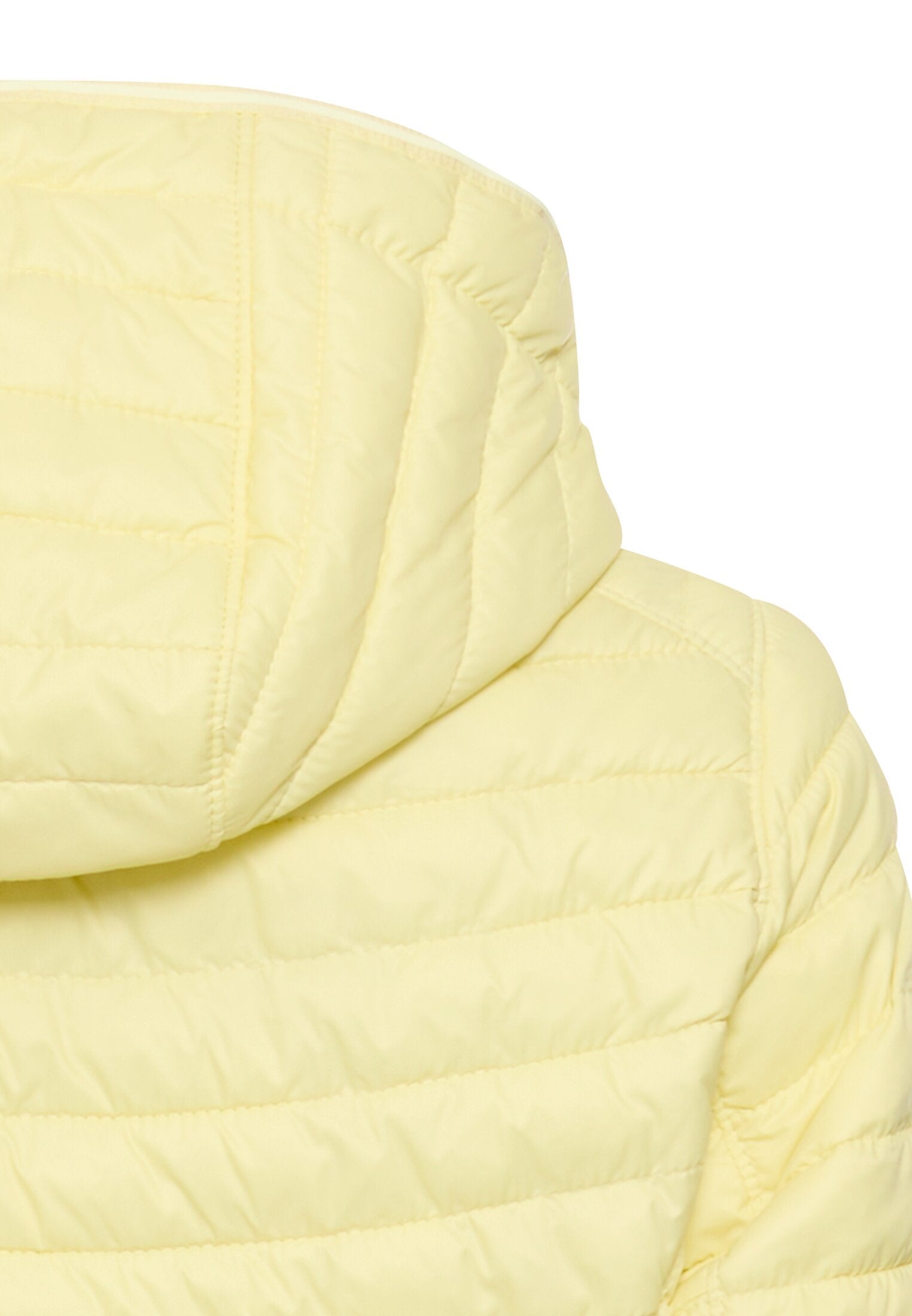 Gefütterte Jacke mit abnehmbarer Kapuze (Lemon)