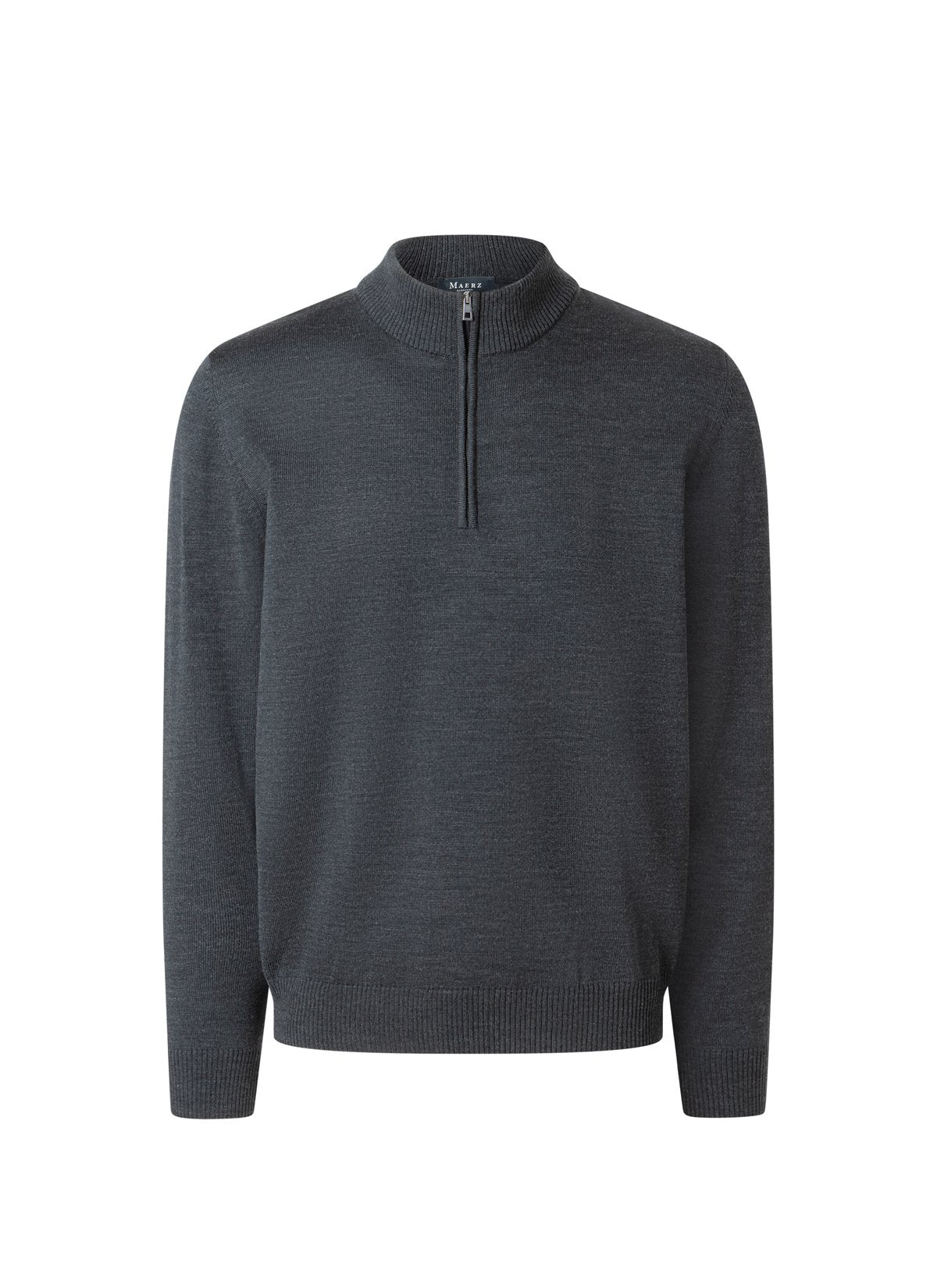 Pullover Stehkragen 1/1 Arm (Anthrazit)
