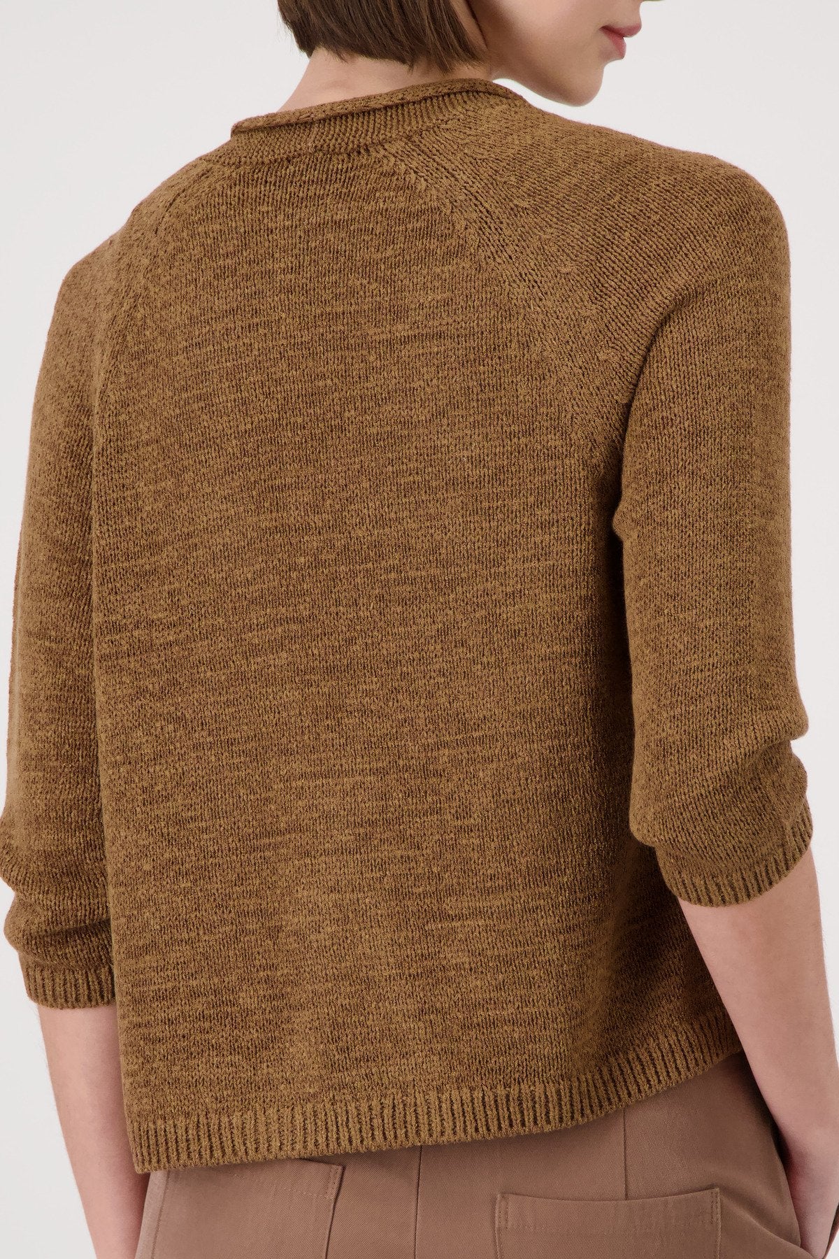 Strickjacke (Mocca)