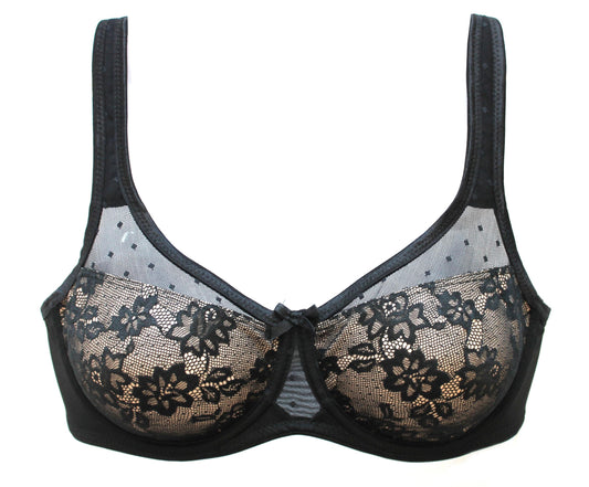 NUANCE Minimizer bra (Black-nougat)