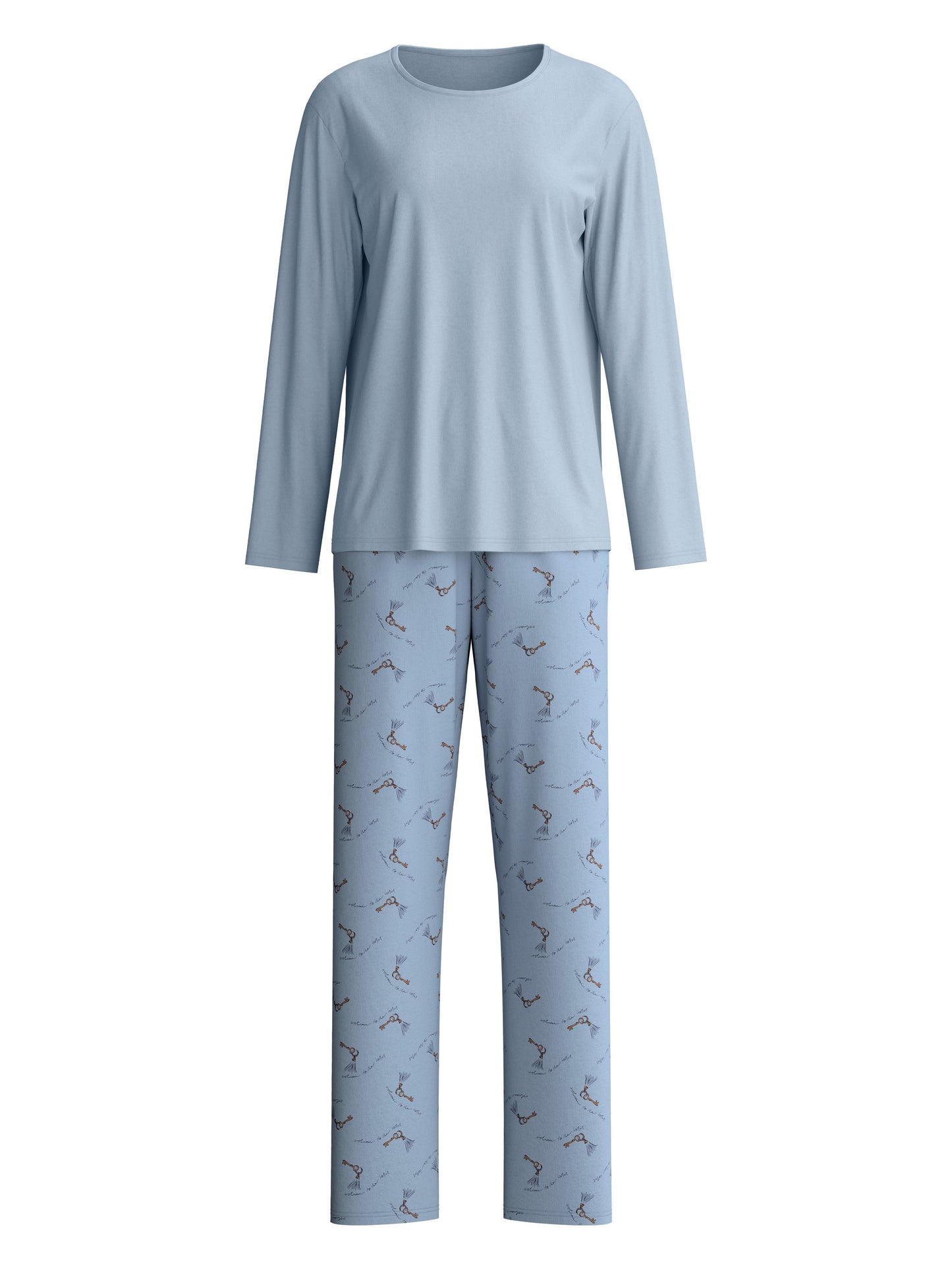 DAMEN Pyjama (Dusty Grey)