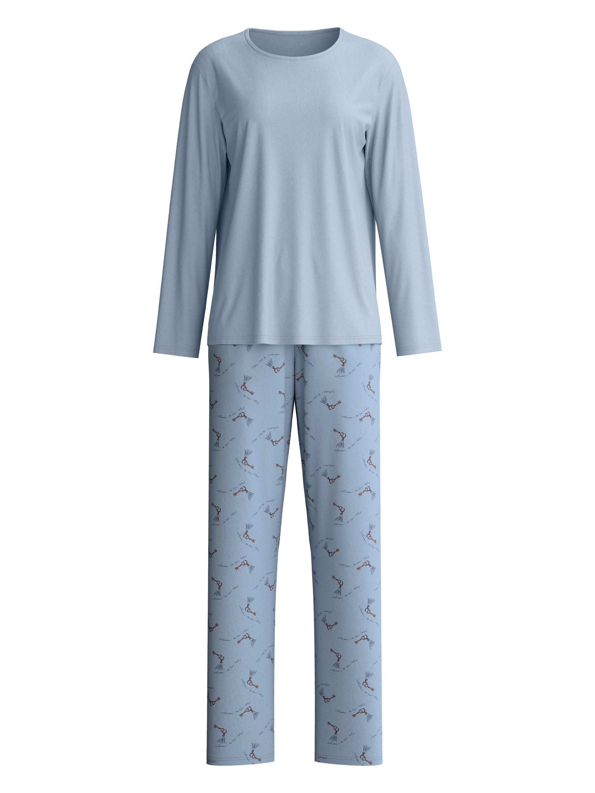 DAMEN Pyjama (Dusty Grey)