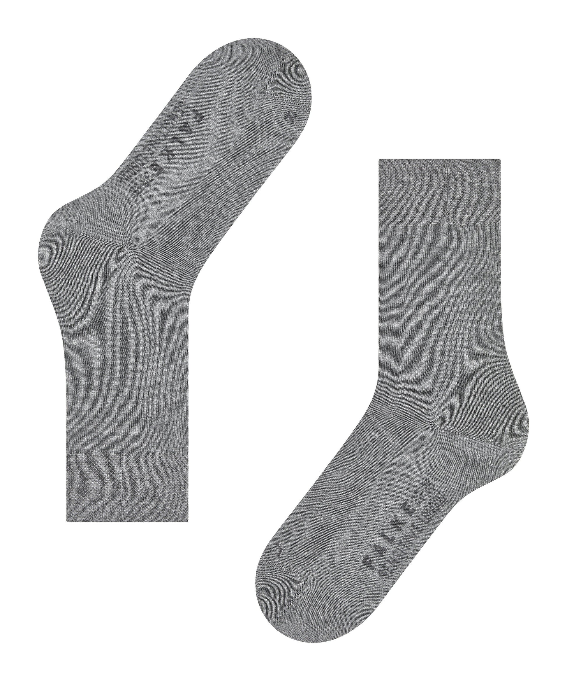 FALKE Sensitive London Damen Socken (Light Greymel.)