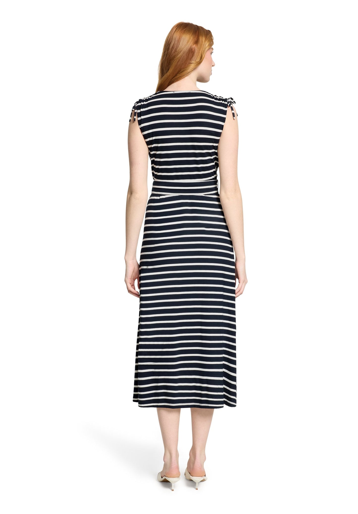 Jerseykleid (Dark Blue/cream)