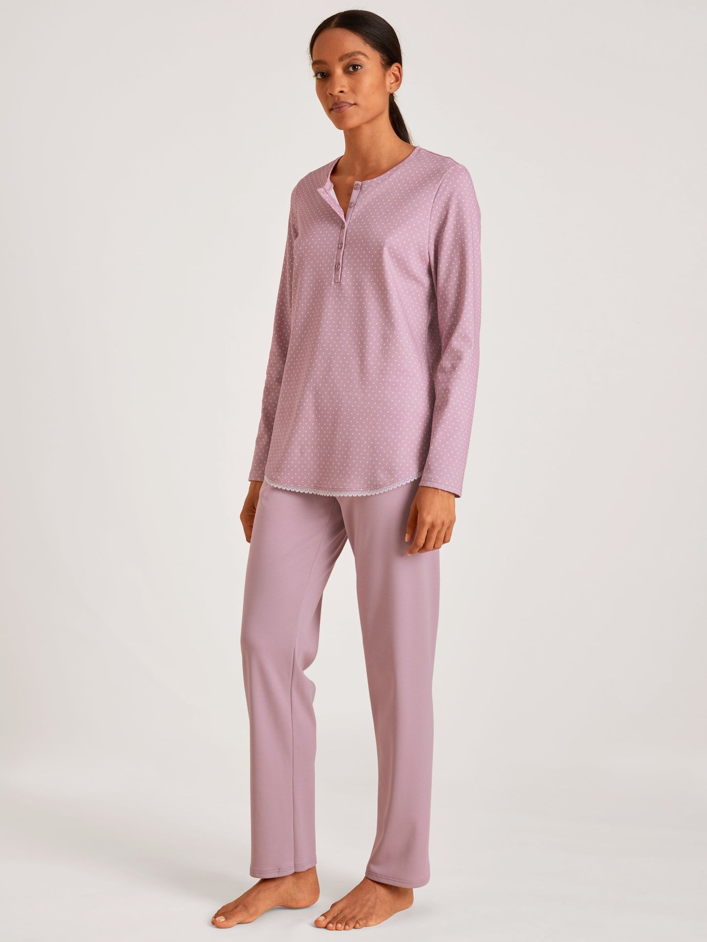 DAMEN Pyjama (Mauve Shadow)