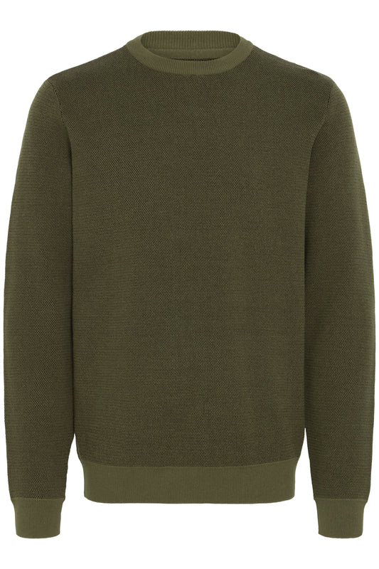 Bhbaal Crew Knit (Olive Night)