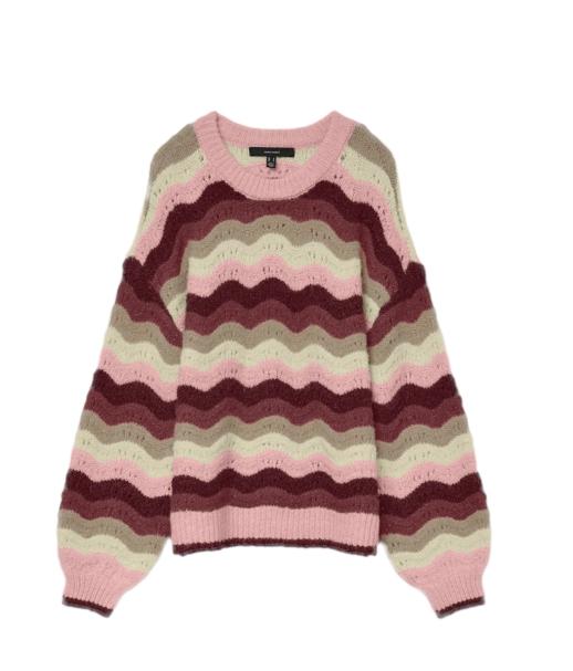 Vmdoja Ls O-neck Pullover Boo (Moon Rock/)