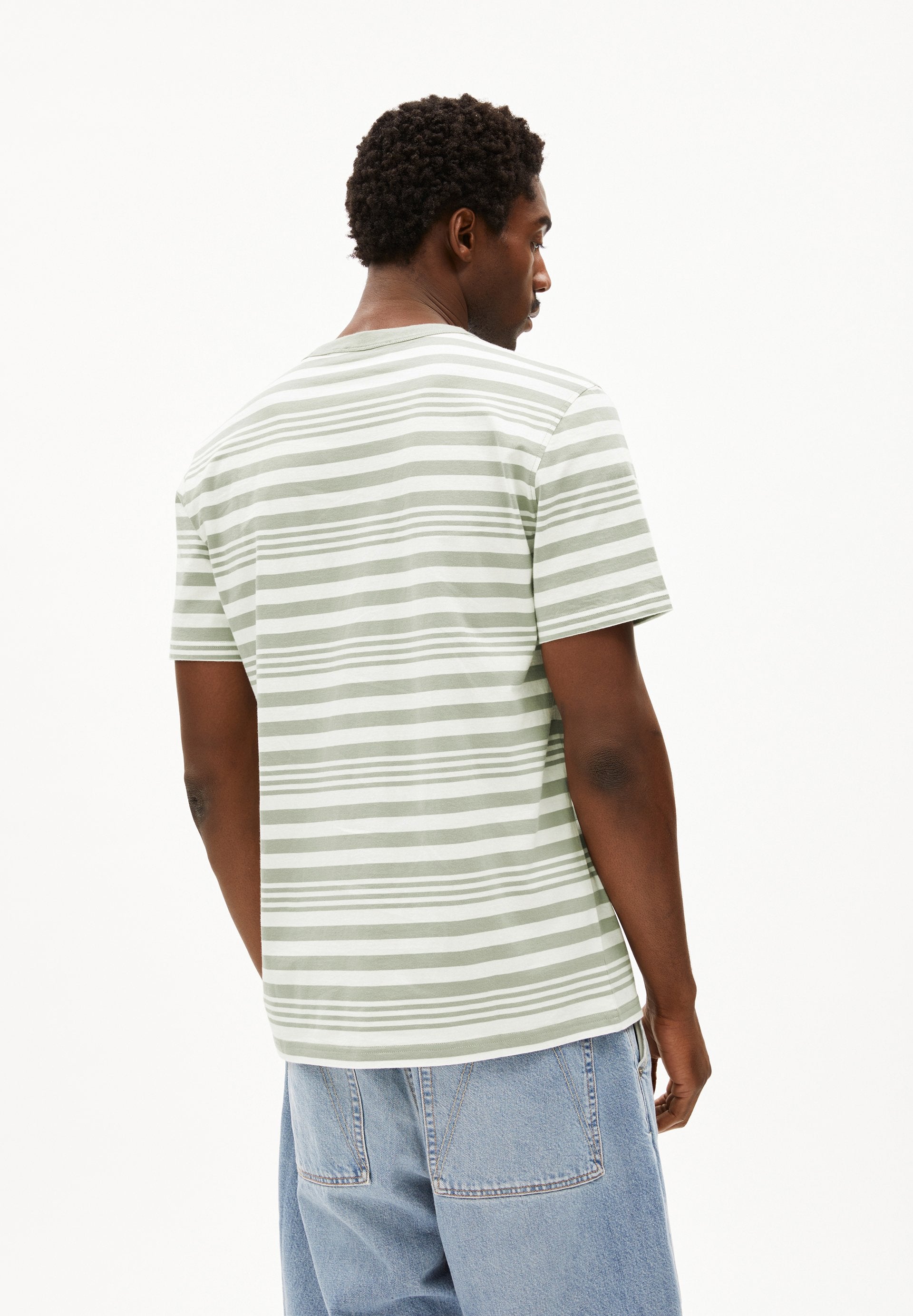 Maarkos Bold Stripes (Oatmilk-seagree)