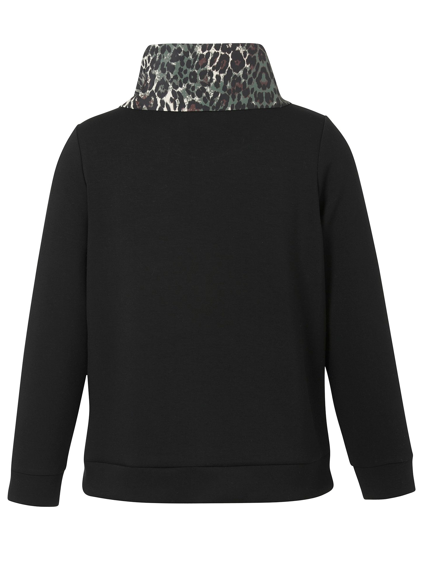 Sweatshirt Kragen 1/1 Arm (Black Multicolor)