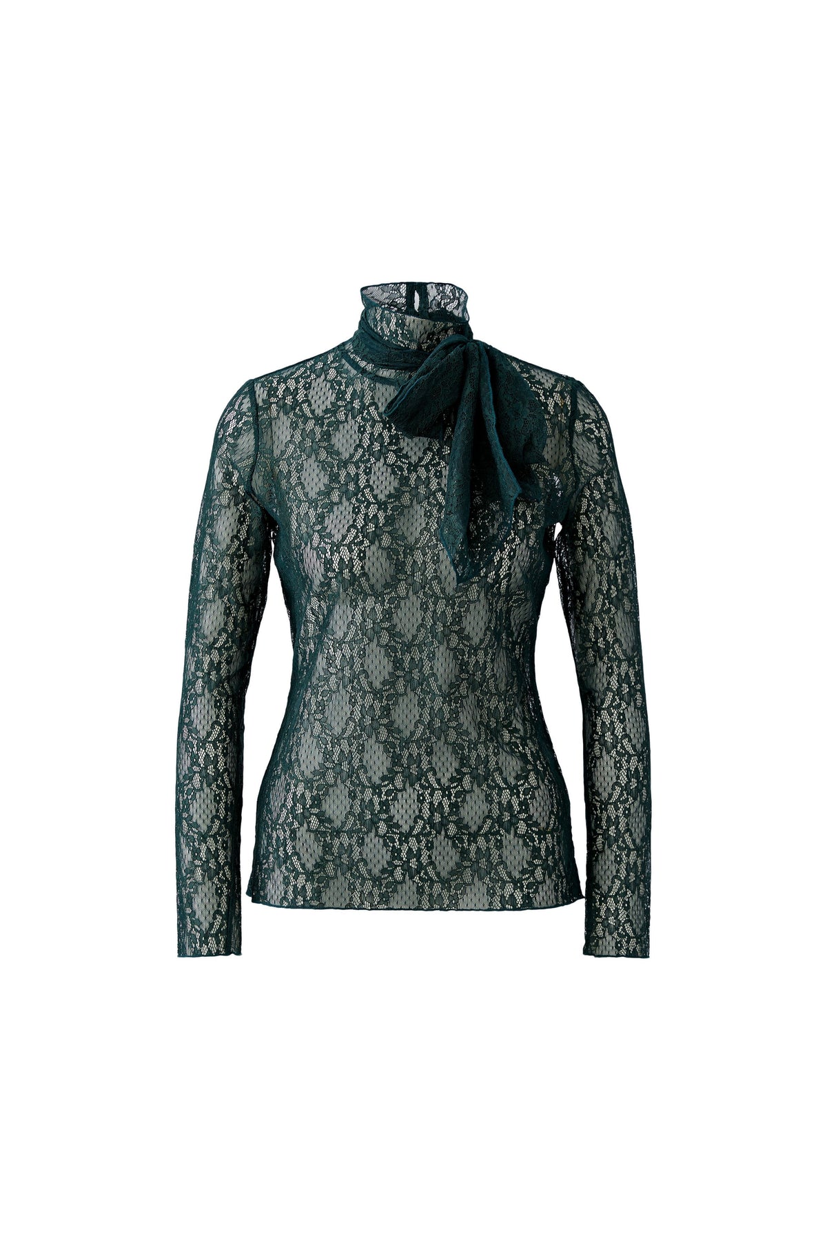 Langarmshirt Spitze (Scarab)