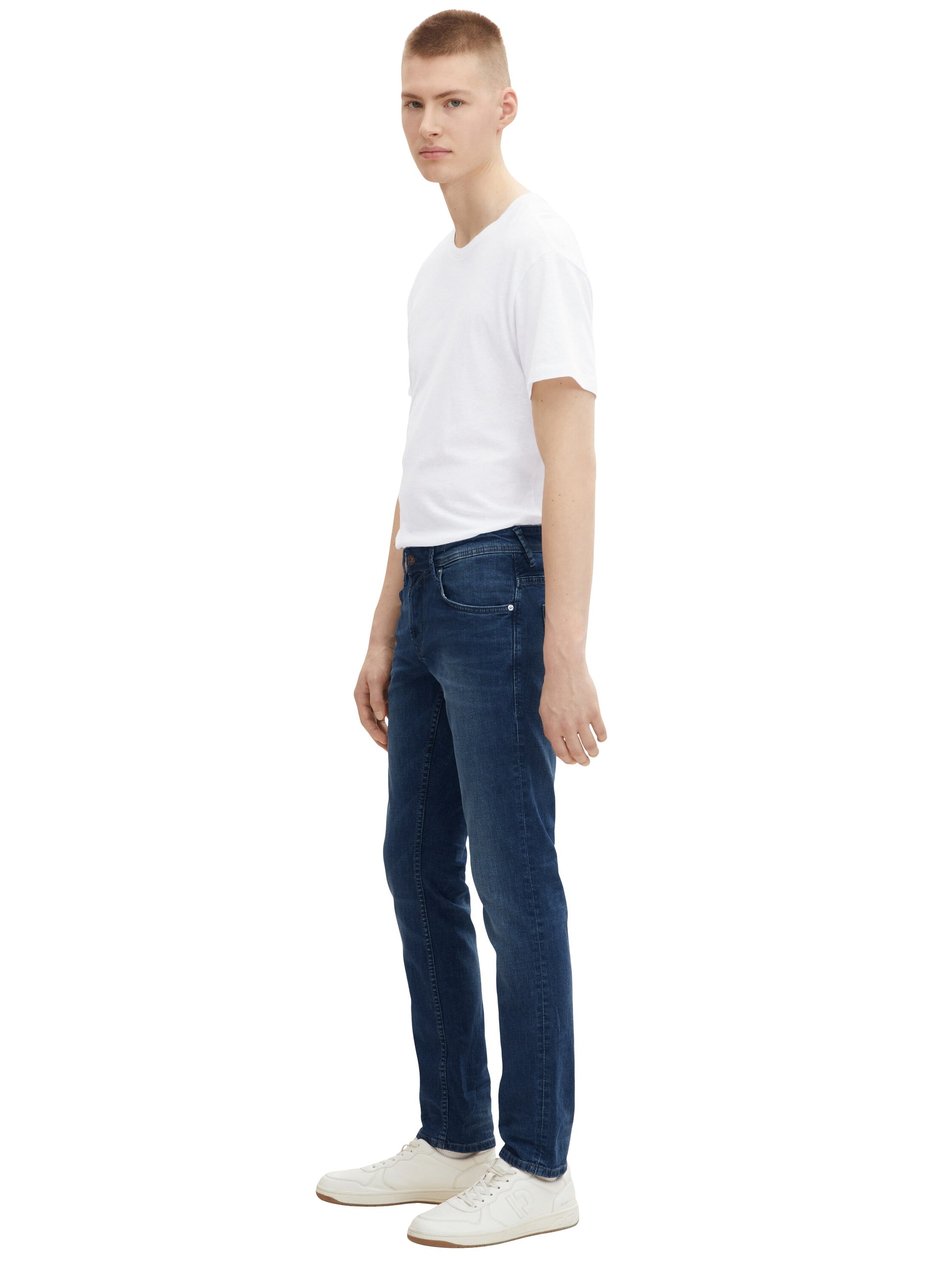 Aedan Straight Jeans (Mid Stone Wash)