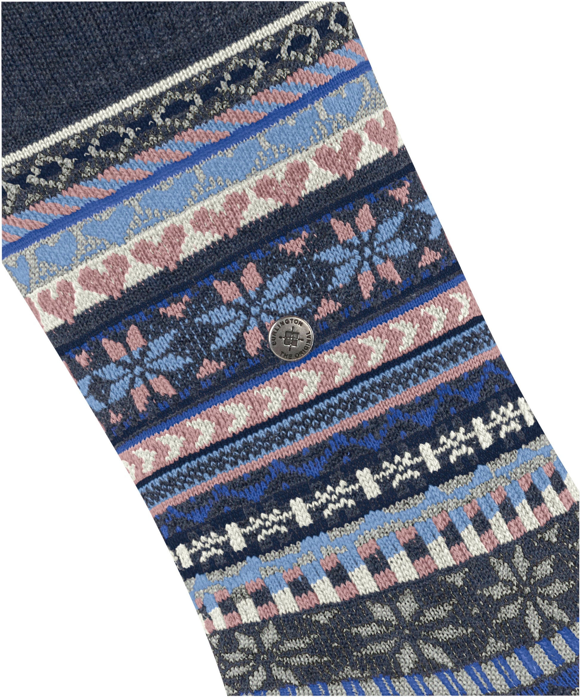 Burlington Fair Isle Delight Damen (Dark Blue Mel.)