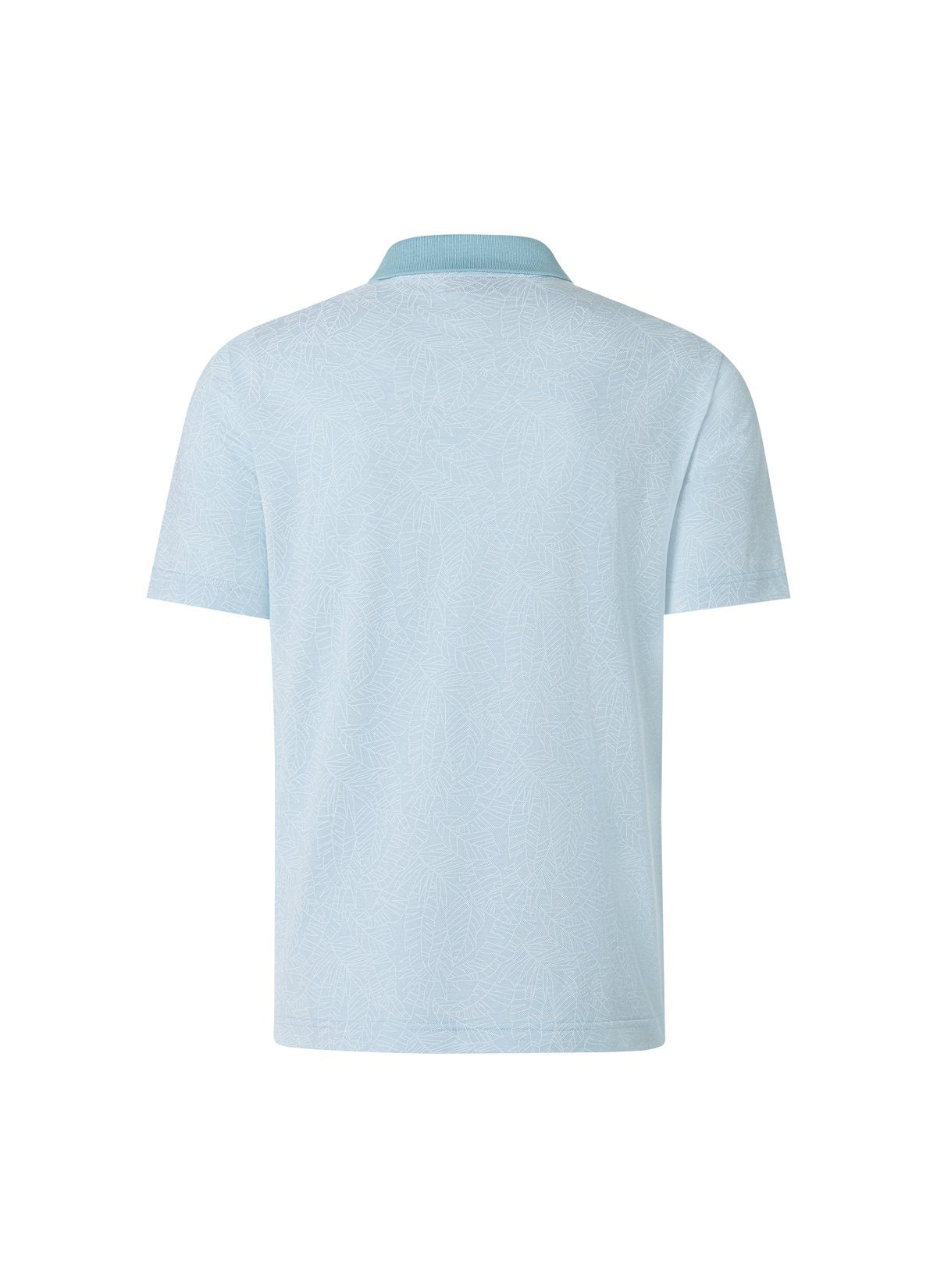 Poloshirt, Knopf 1/2 Arm (Bright Aqua)