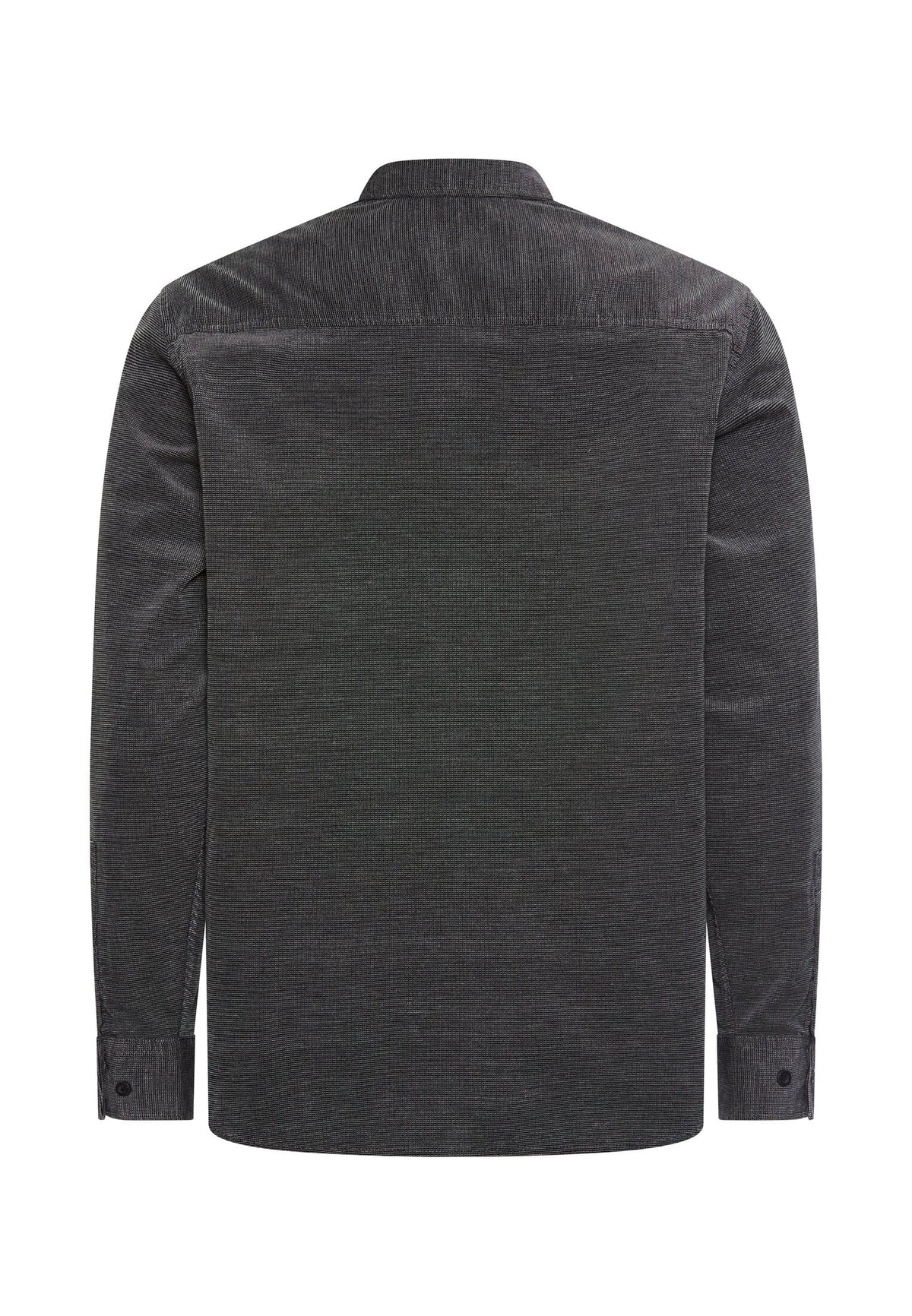 Cord Hemd mit 2-Wege Stretch (Asphalt)