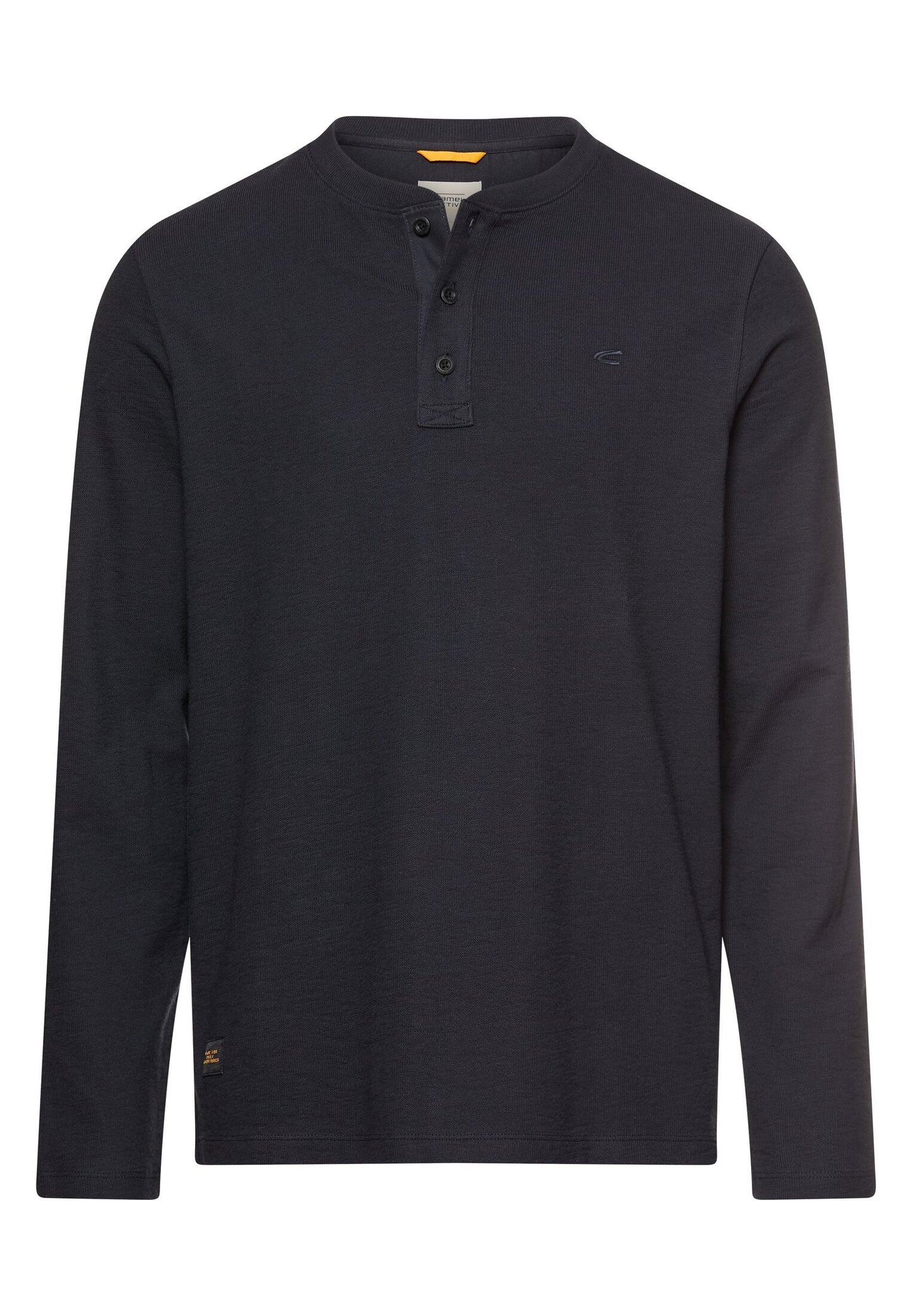 Henleyshirt mit Knopfleiste (Dark Navy)