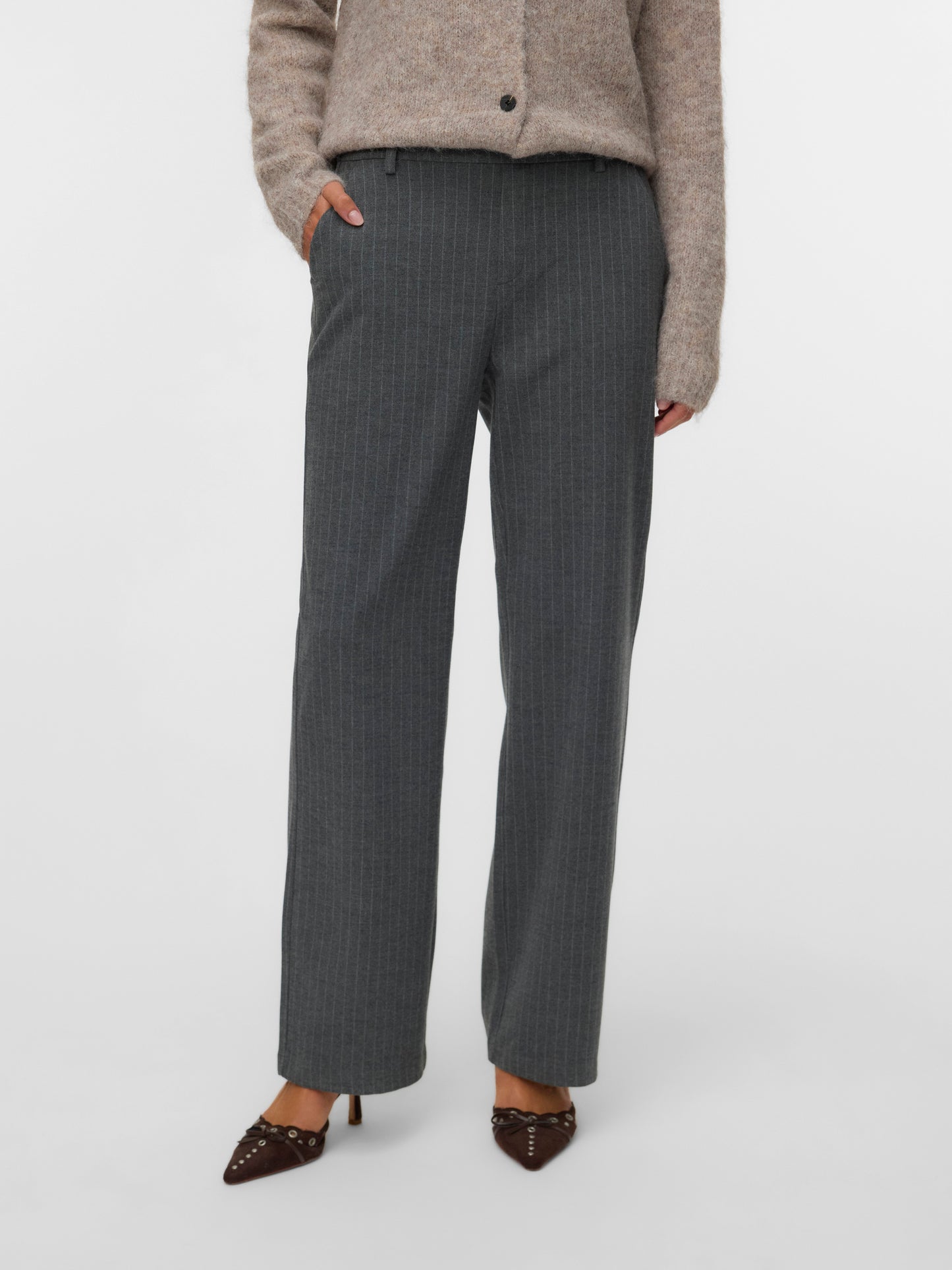 Vmmaya Jojo Mw Straight Pant (Medium Gre)