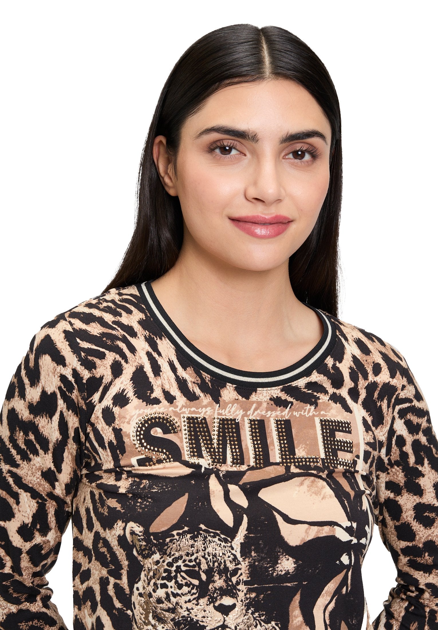 Basic Shirt (Black/beige)