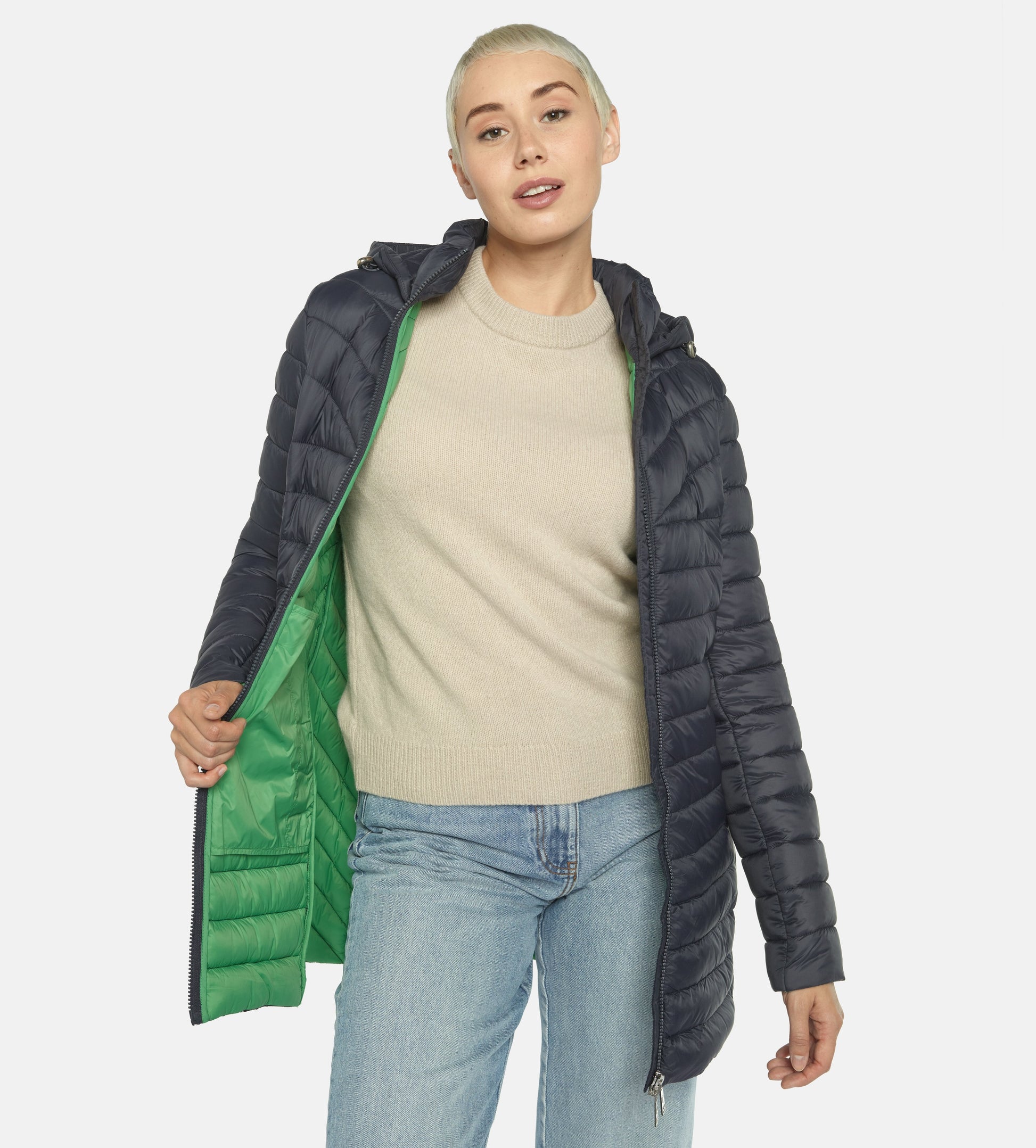 Vegan Vibes Jacke (Marine)