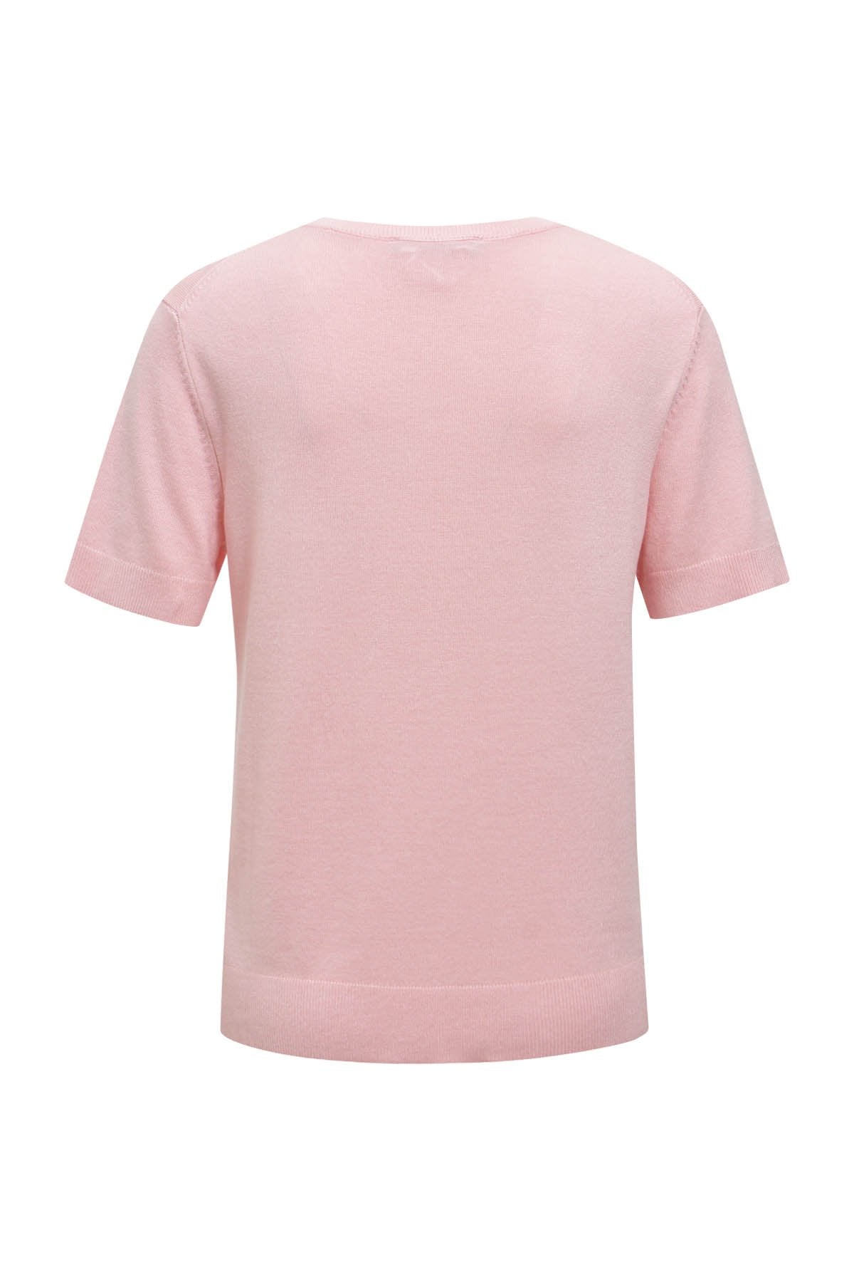 Basic Half Slv Pullover (Powder Ros©)