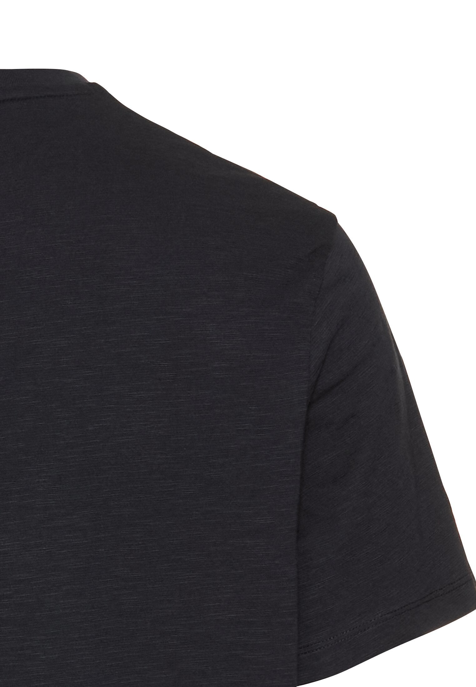 T-Shirt mit Print aus Organic Cotton (Dark Navy)