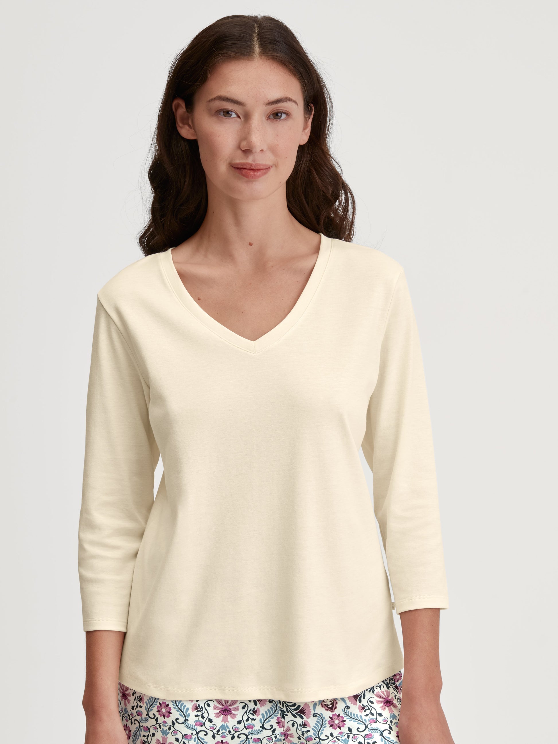 WOMEN Shirt 3/4 sleeve (Charm Cream)