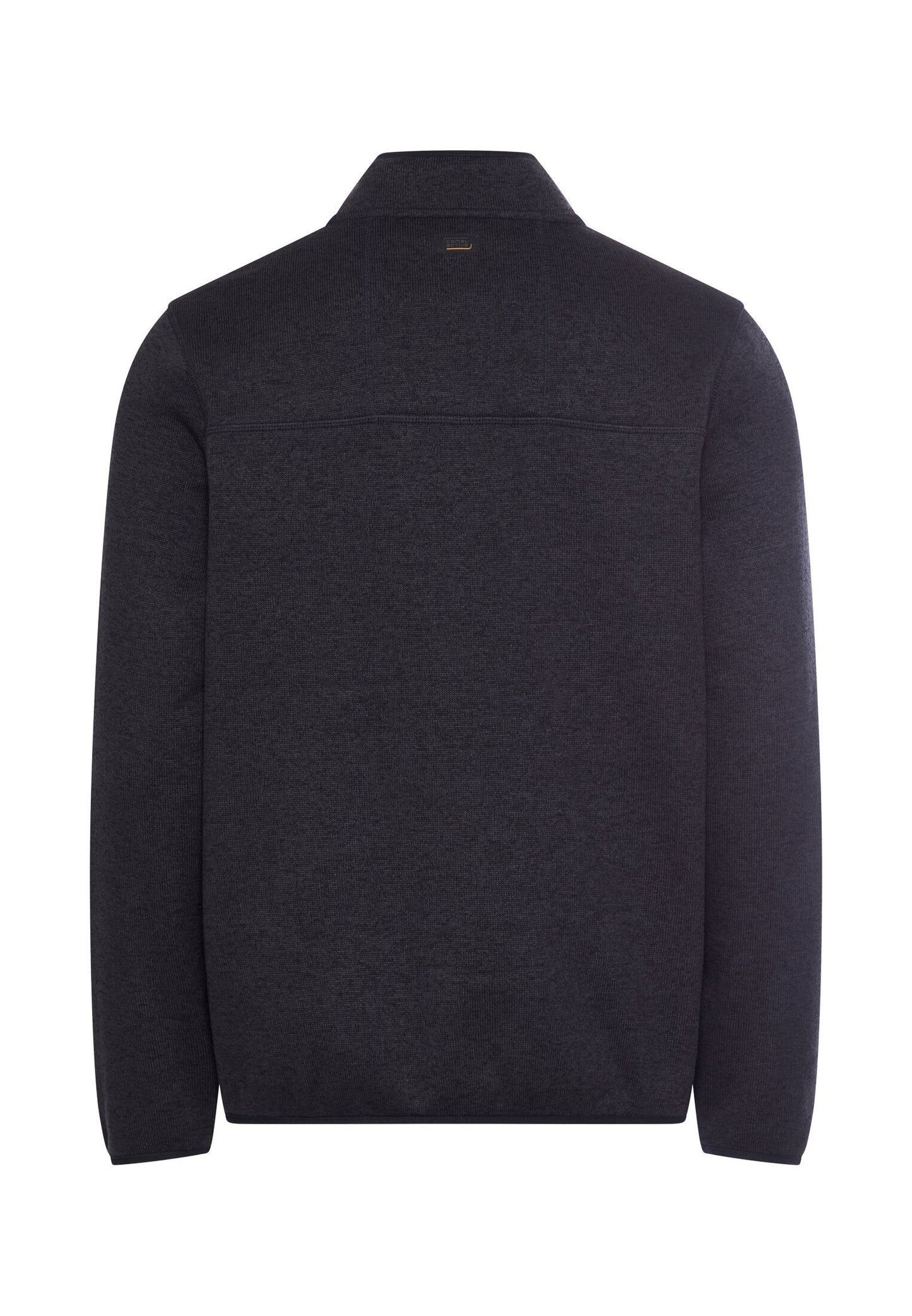 Fleecejacke mit hohem Stehkragen (Dark Navy)