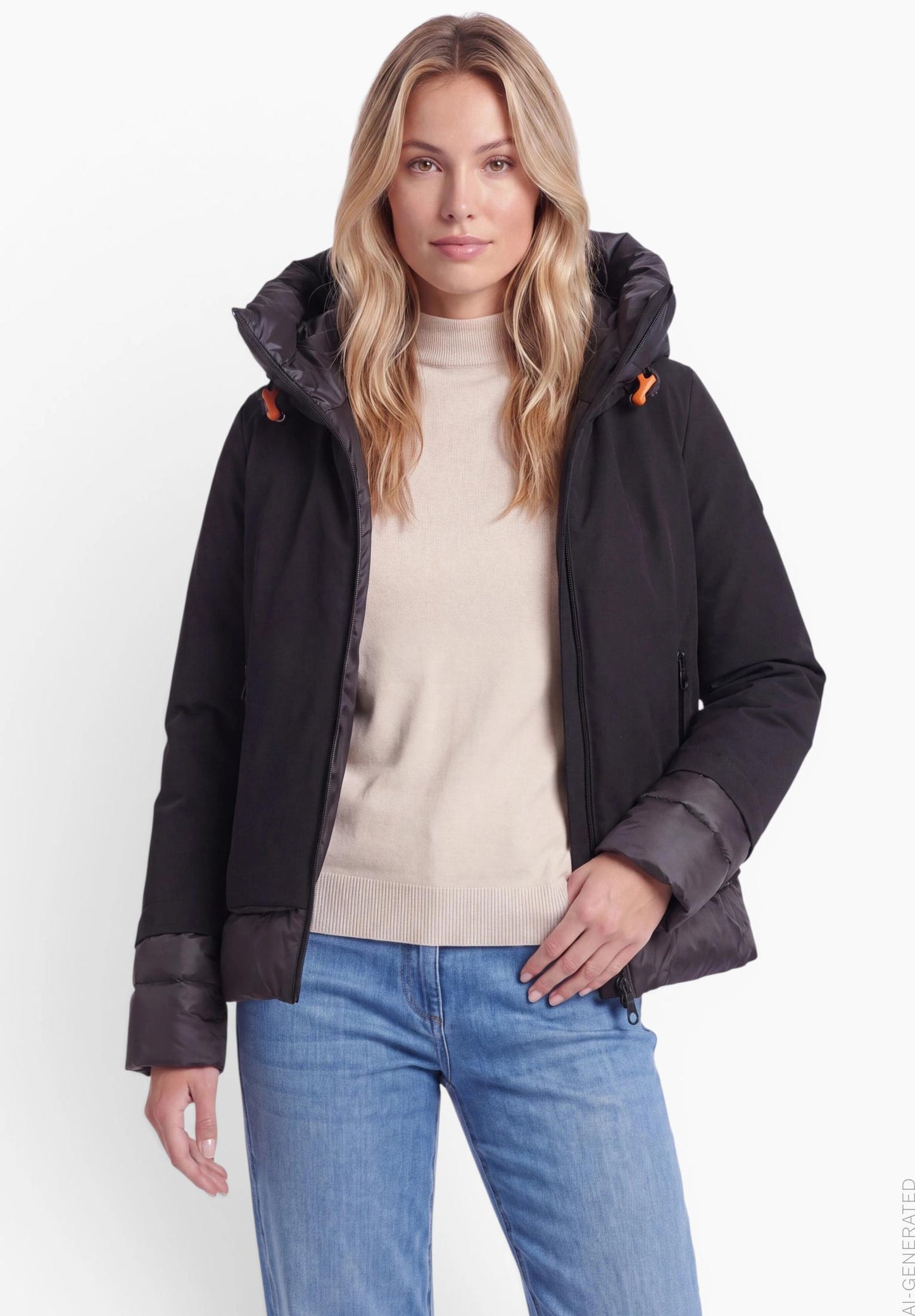 Steppjacke (Jet Black)