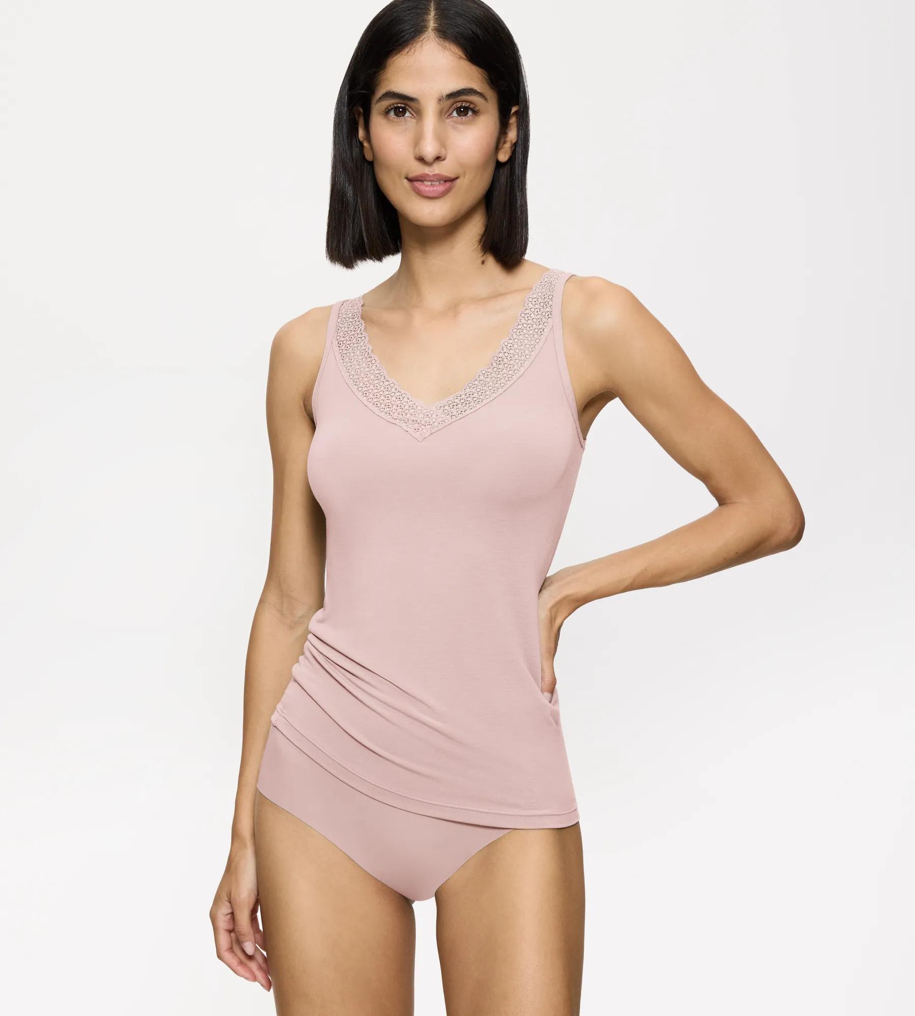 Feel of Modal Tank Top (Mauve Rose)