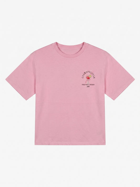 Vmpaulina Thea Ss T-shirt Jrs Noos (Roseate Sp)