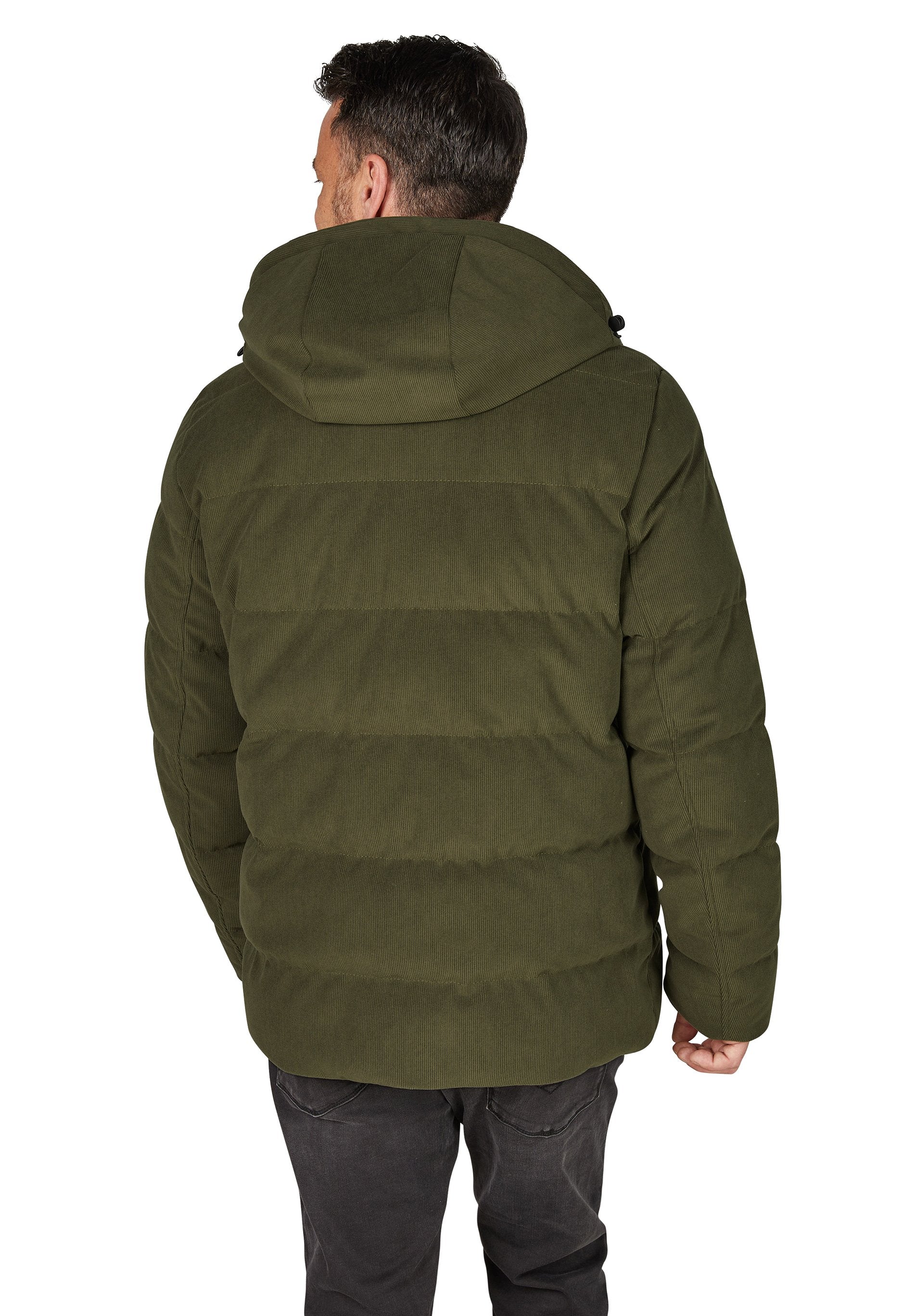 Winterjacke Cord (Green Olive)