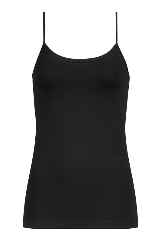 Spaghetti Top (Schwarz)