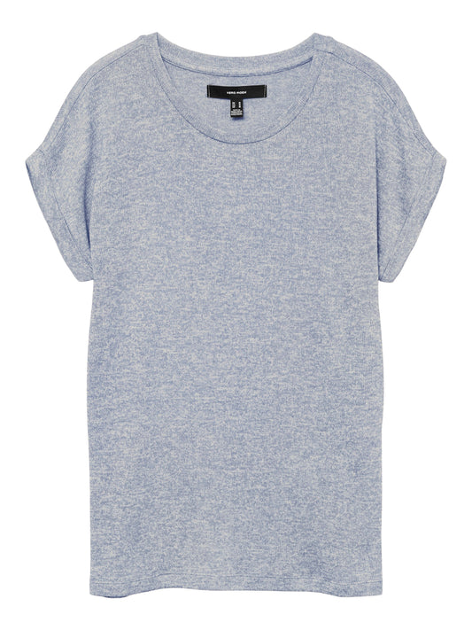 Vmbrianna Ss O-neck Pullover Boo  Rep (Brunnera B)
