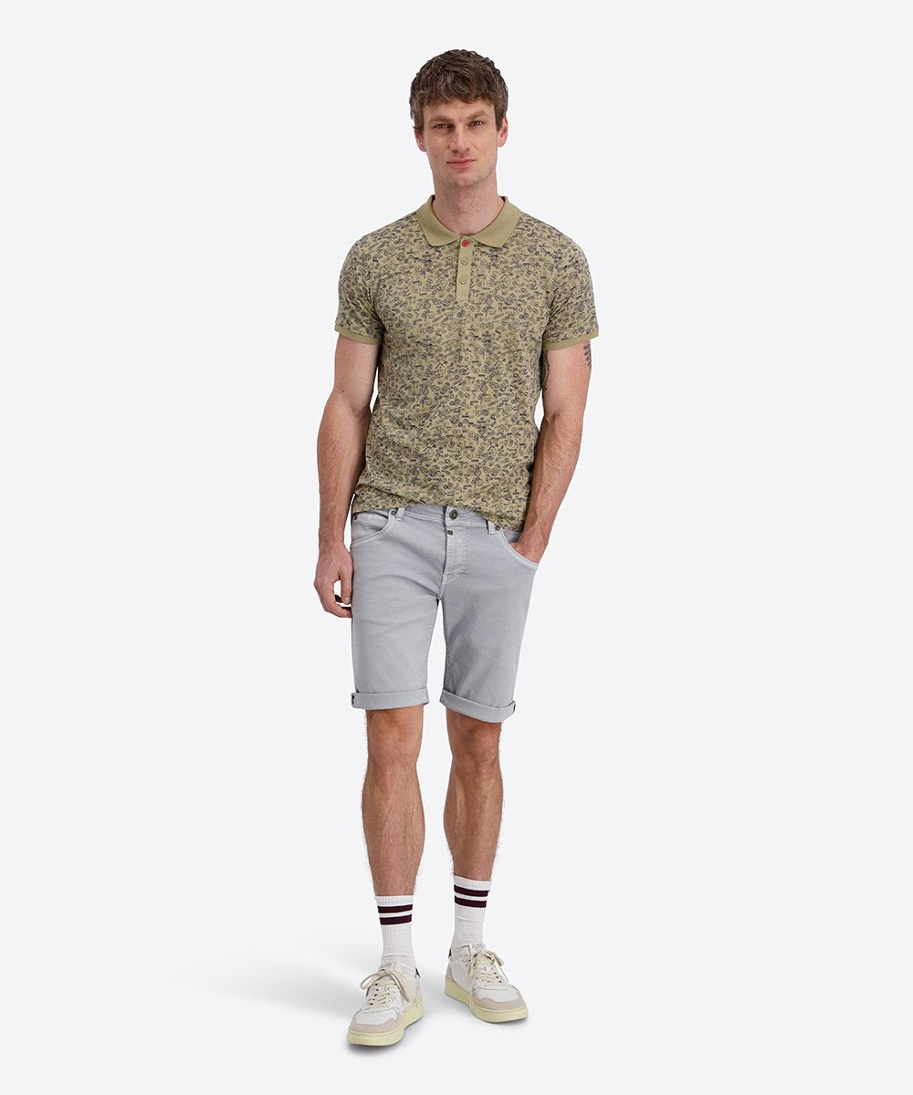 Slim ScottyTZ Short (Light Grey)