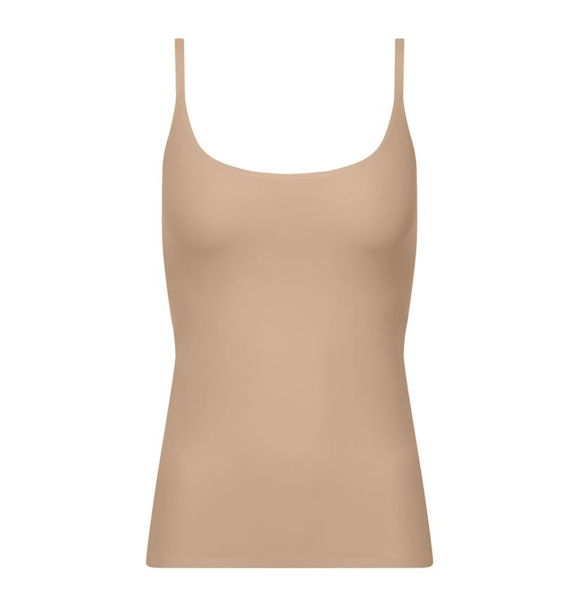 SOFTSTRETCH Top mit Spaghettiträgern (0wu Nude)