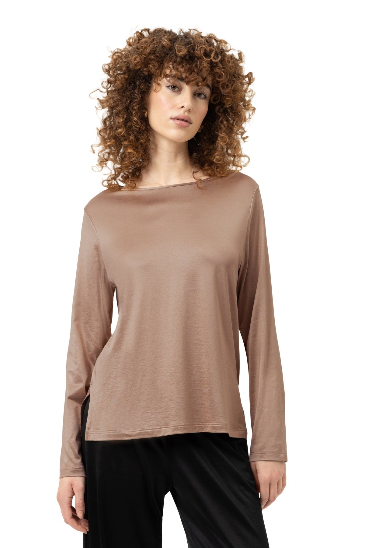 T-Shirt langarm (Golden Hazel)