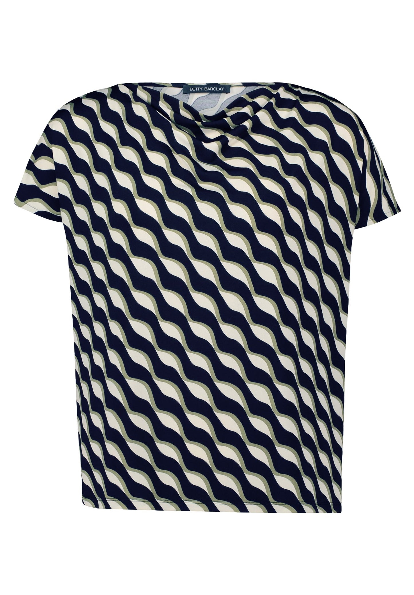 Printshirt (Dark Blue/green)