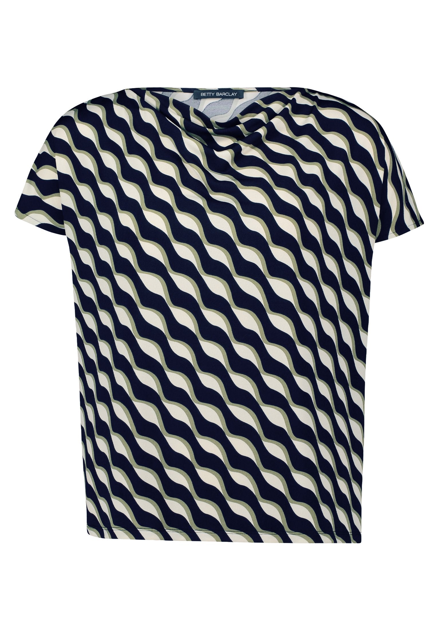 Printshirt (Dark Blue/green)