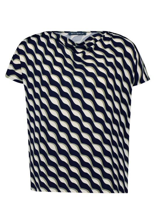 Printshirt (Dark Blue/green)