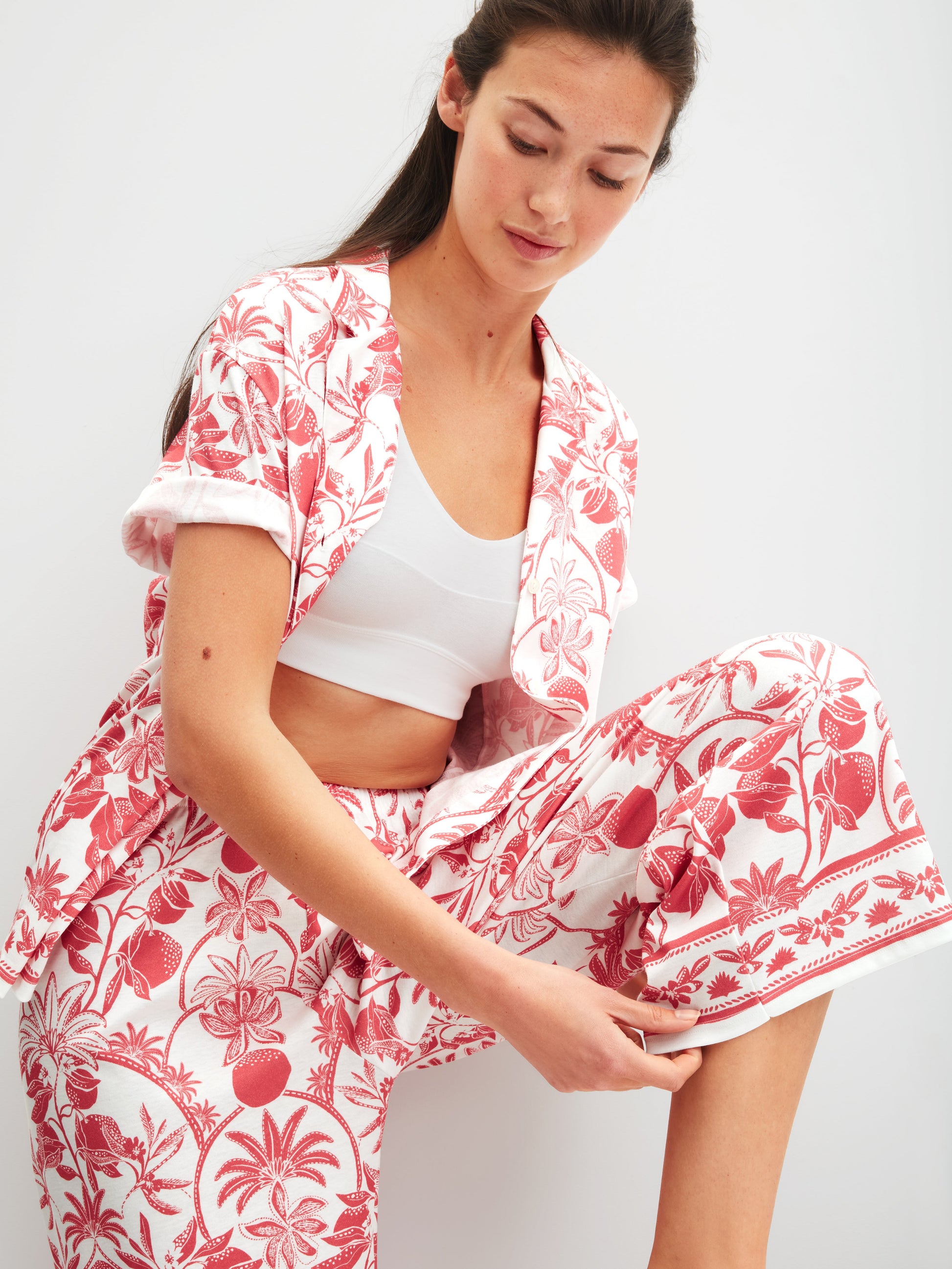 WOMEN 7/8 Pants (Rose Of Sharon)