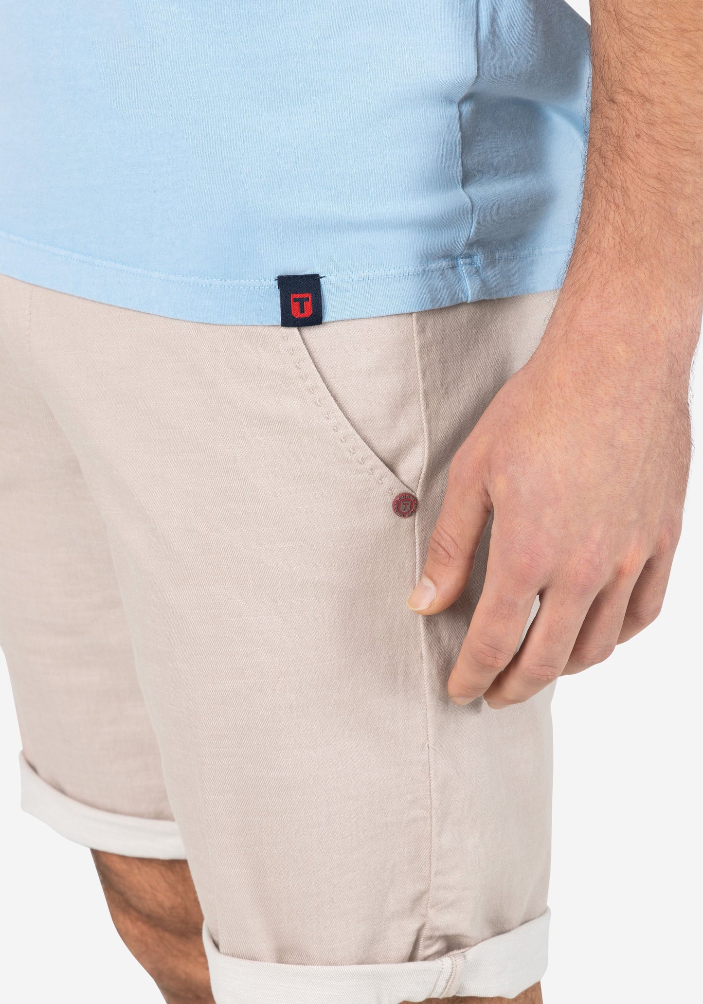 Slim JannoTZ Short (String Beige)